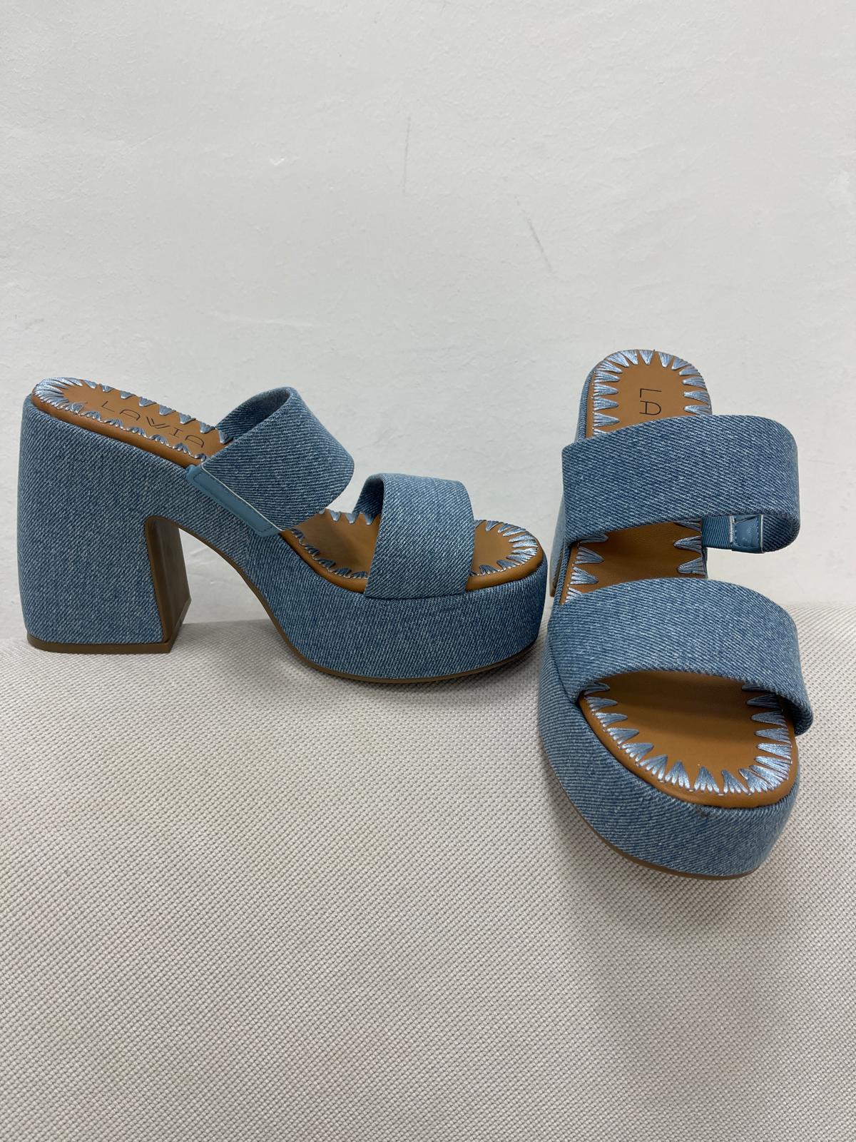 Sandalo Plateau Denim