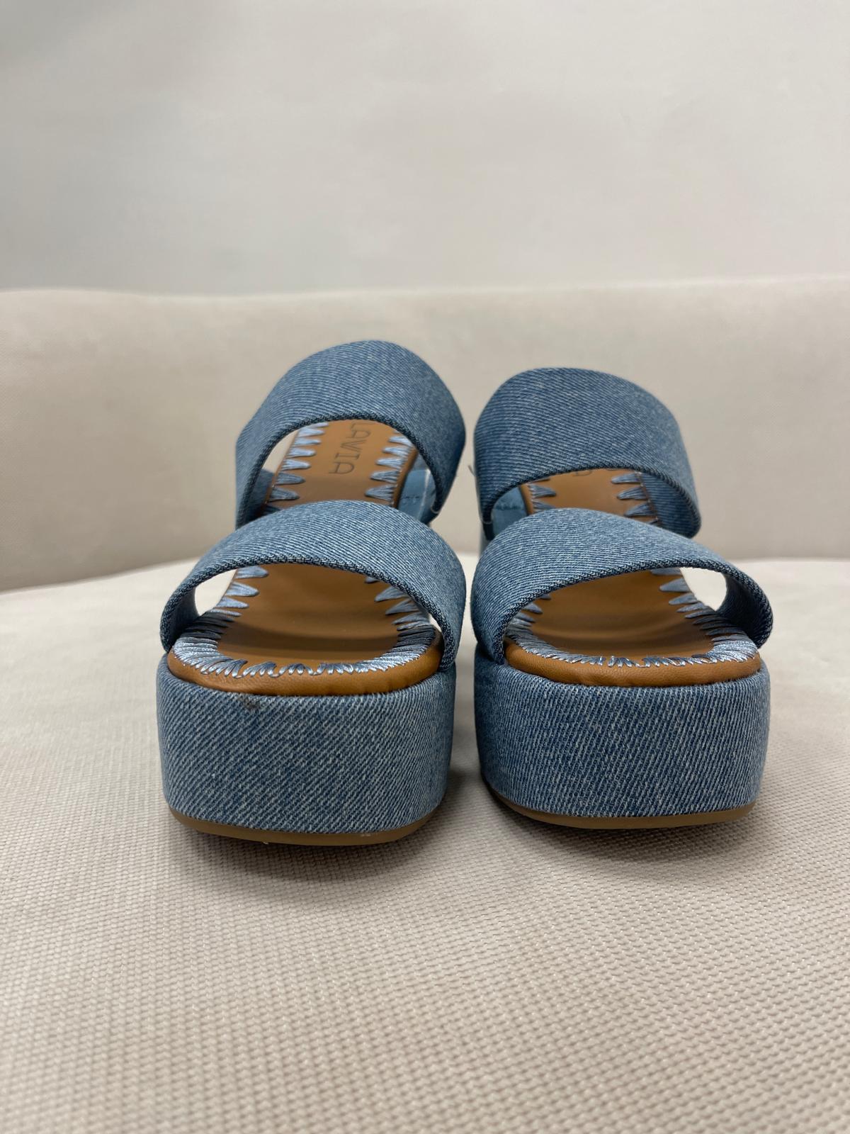 Sandalo Plateau Denim