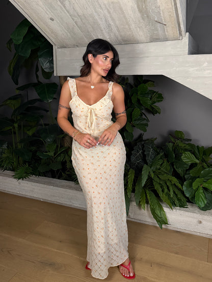 MIDI DRESS FLORES