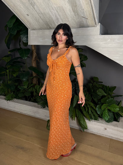 MIDI DRESS FLORES