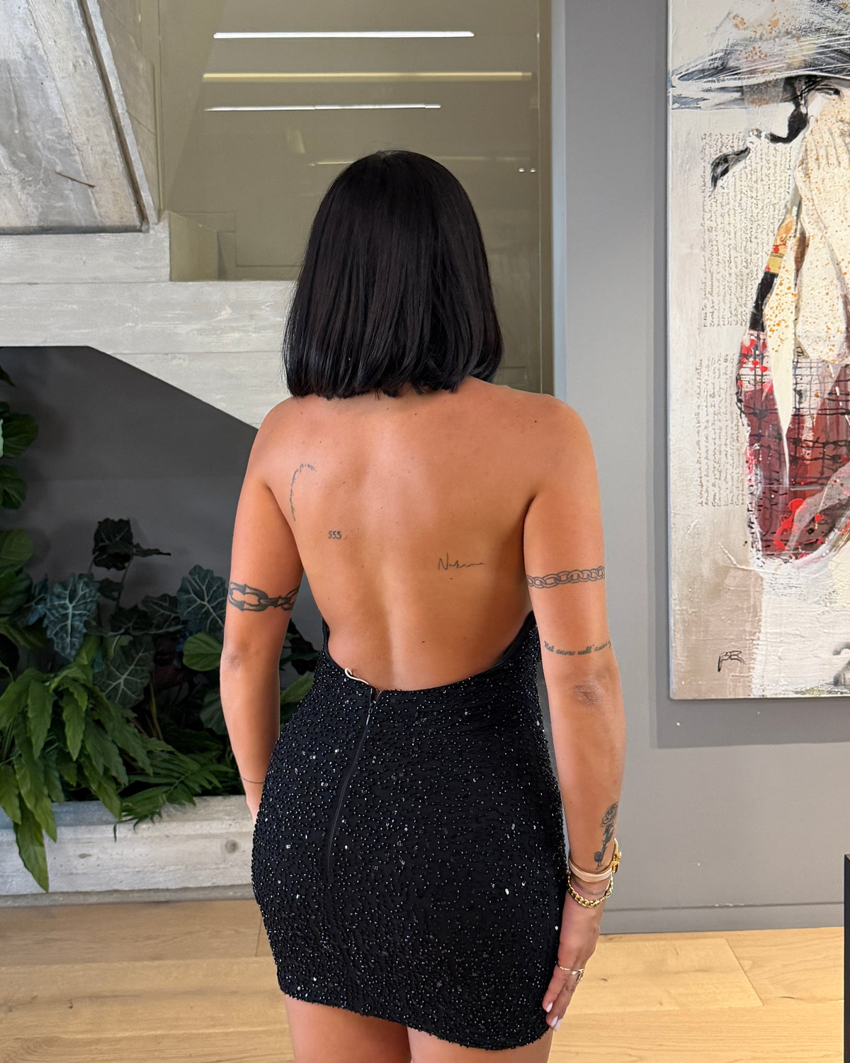 MINI DRESS SHINE