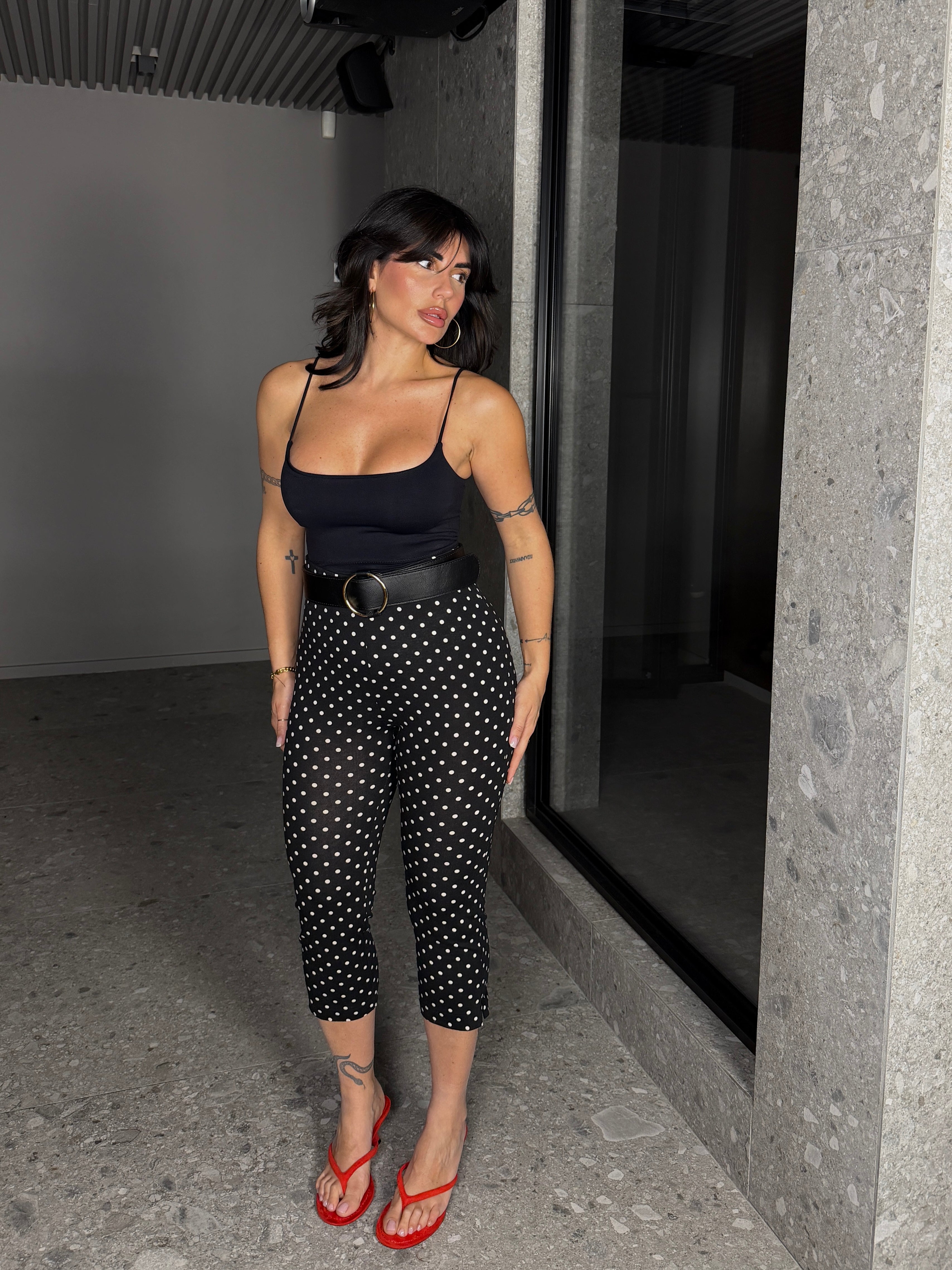 PANTALEGGINGS CAPRI POIS