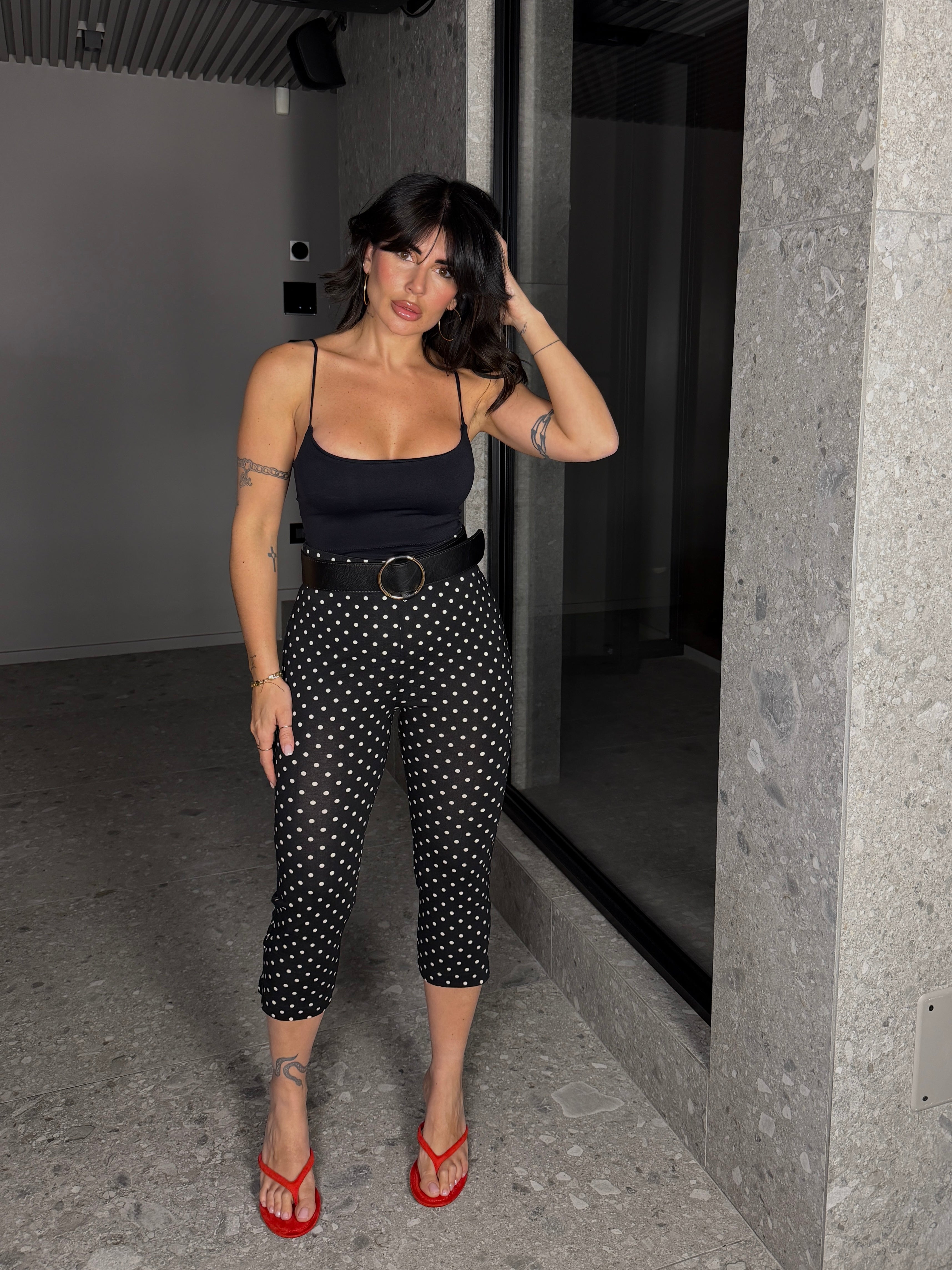 PANTALEGGINGS CAPRI POIS