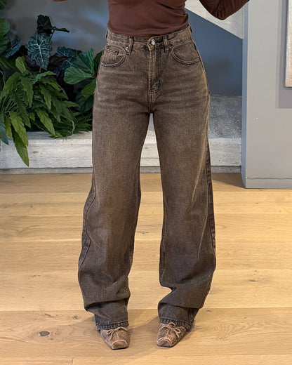JEANS VINTAGE COFFE