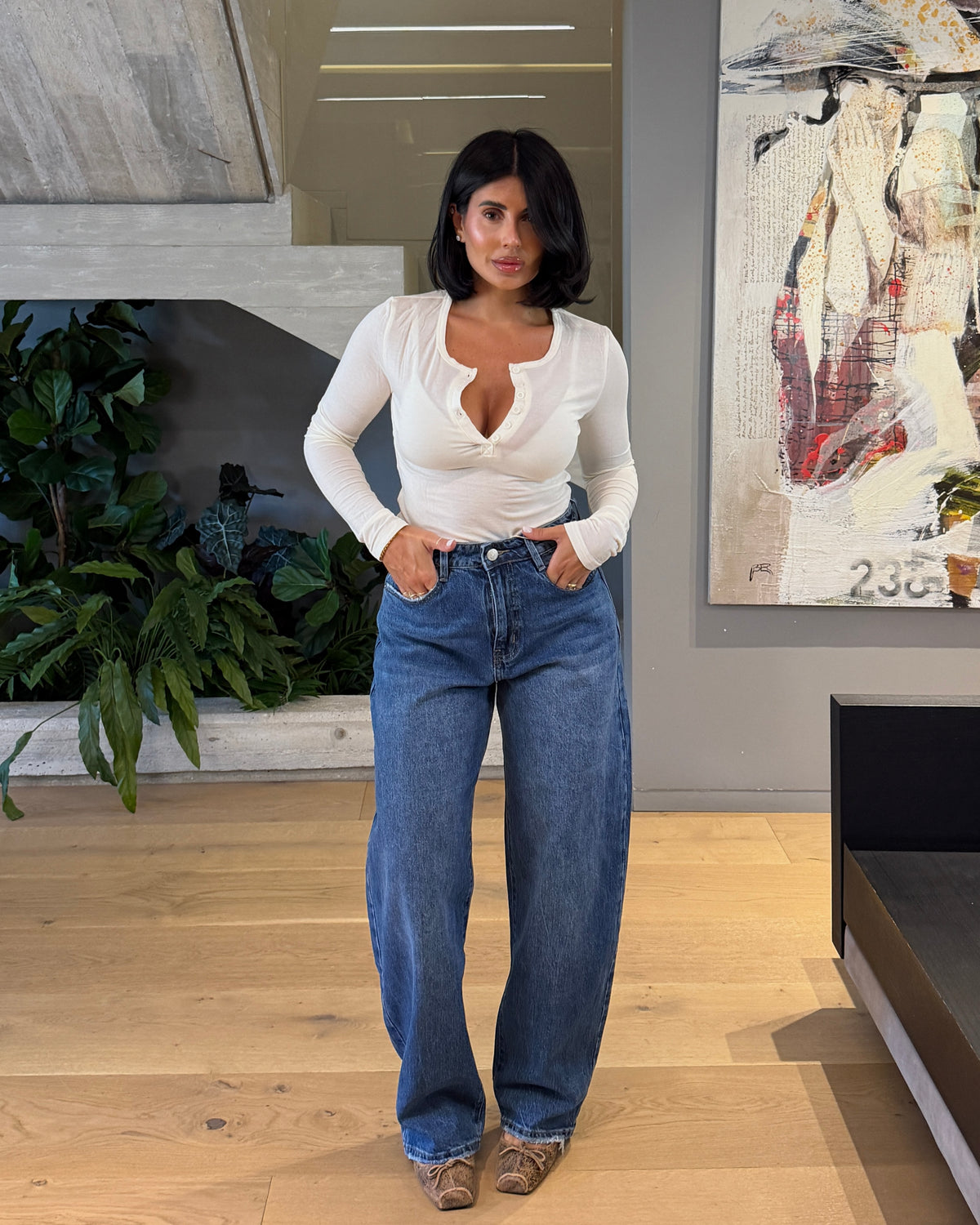 JEANS BARREL LISA