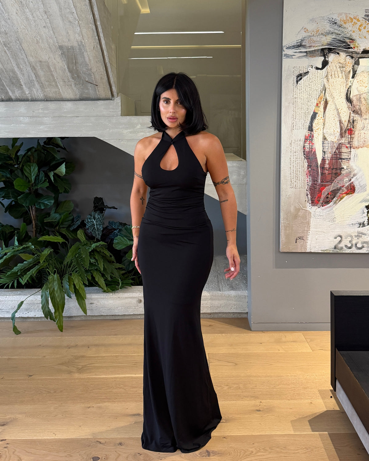LONG DRESS OVALINE
