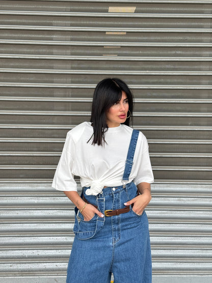 Jeans Con Bretelle Juls