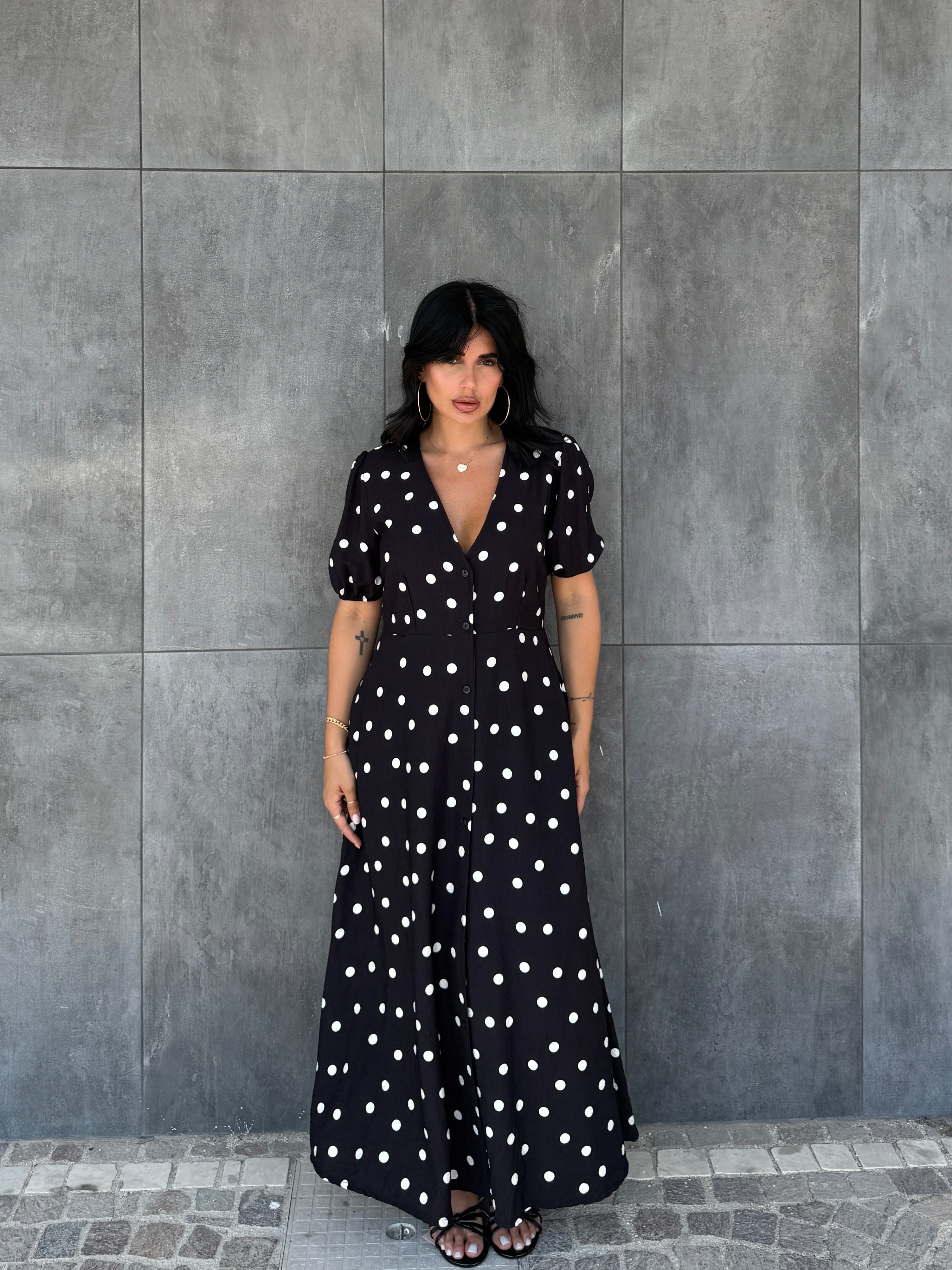 Midi-Dress pois 2.0