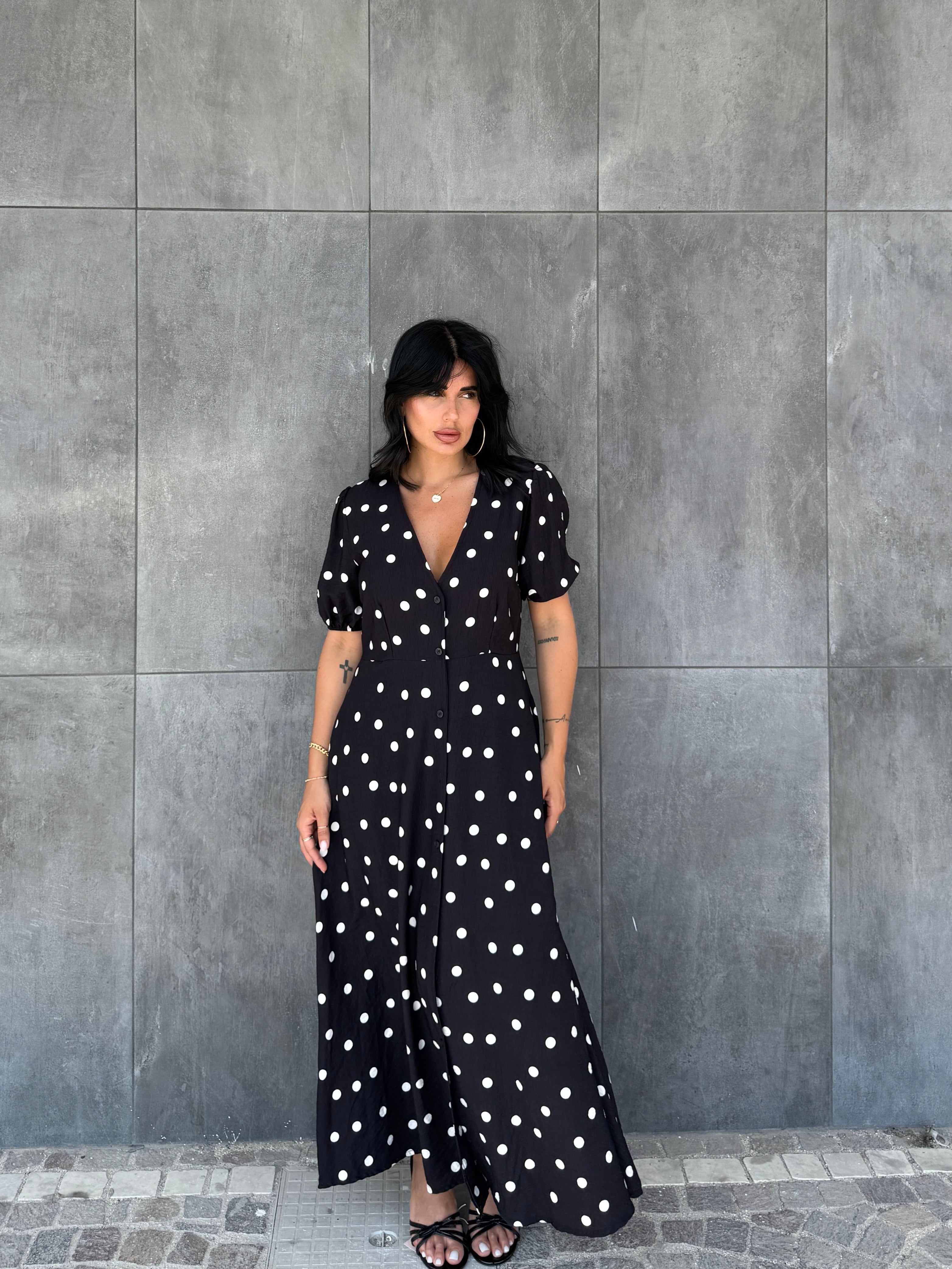Midi-Dress pois 2.0