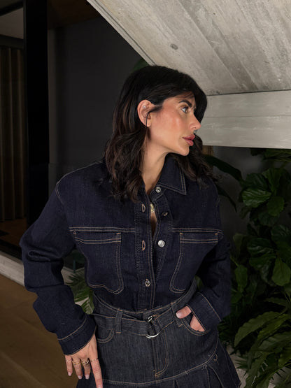CAMICIA DENIM ESTER