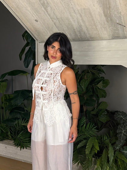 TOP MACRAME CELINE