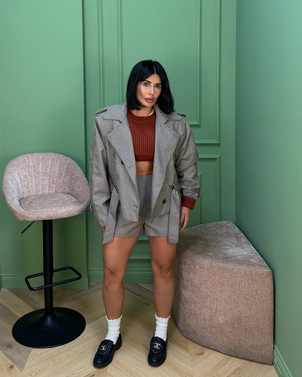 TRENCH TARTAN NIZZA