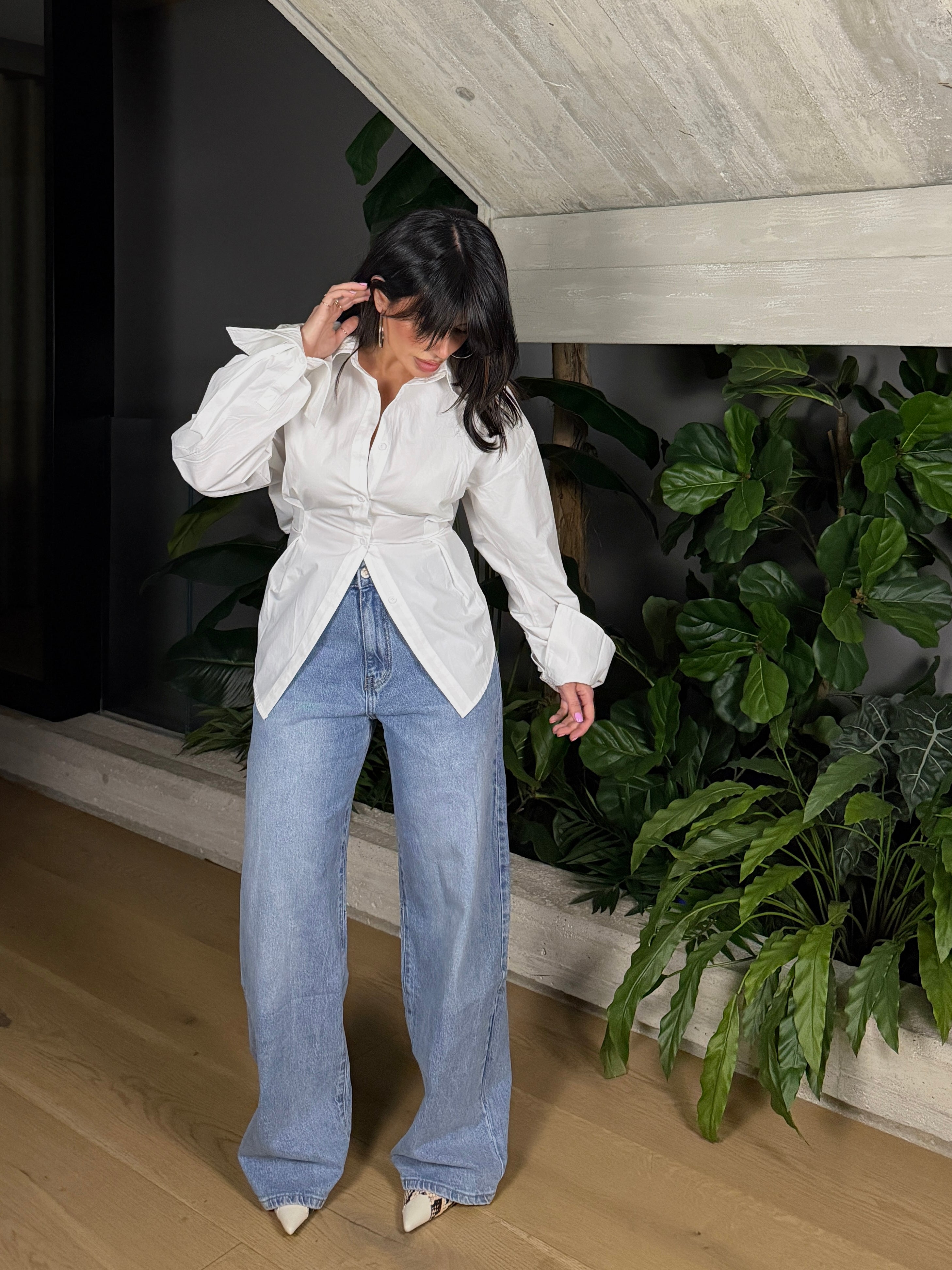 JEANS PALAZZO PUSHUP