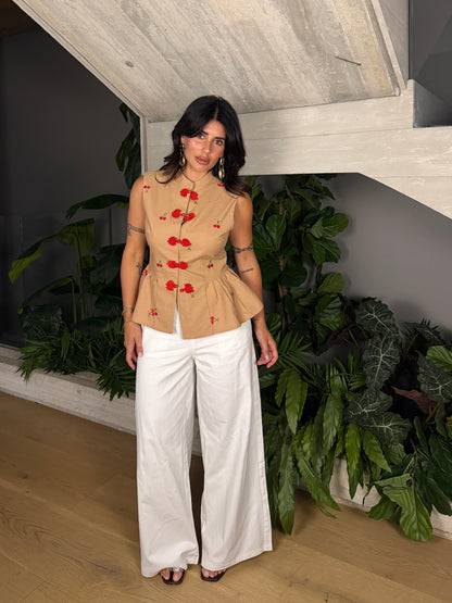 PANTALONE PALAZZO LEGGERO