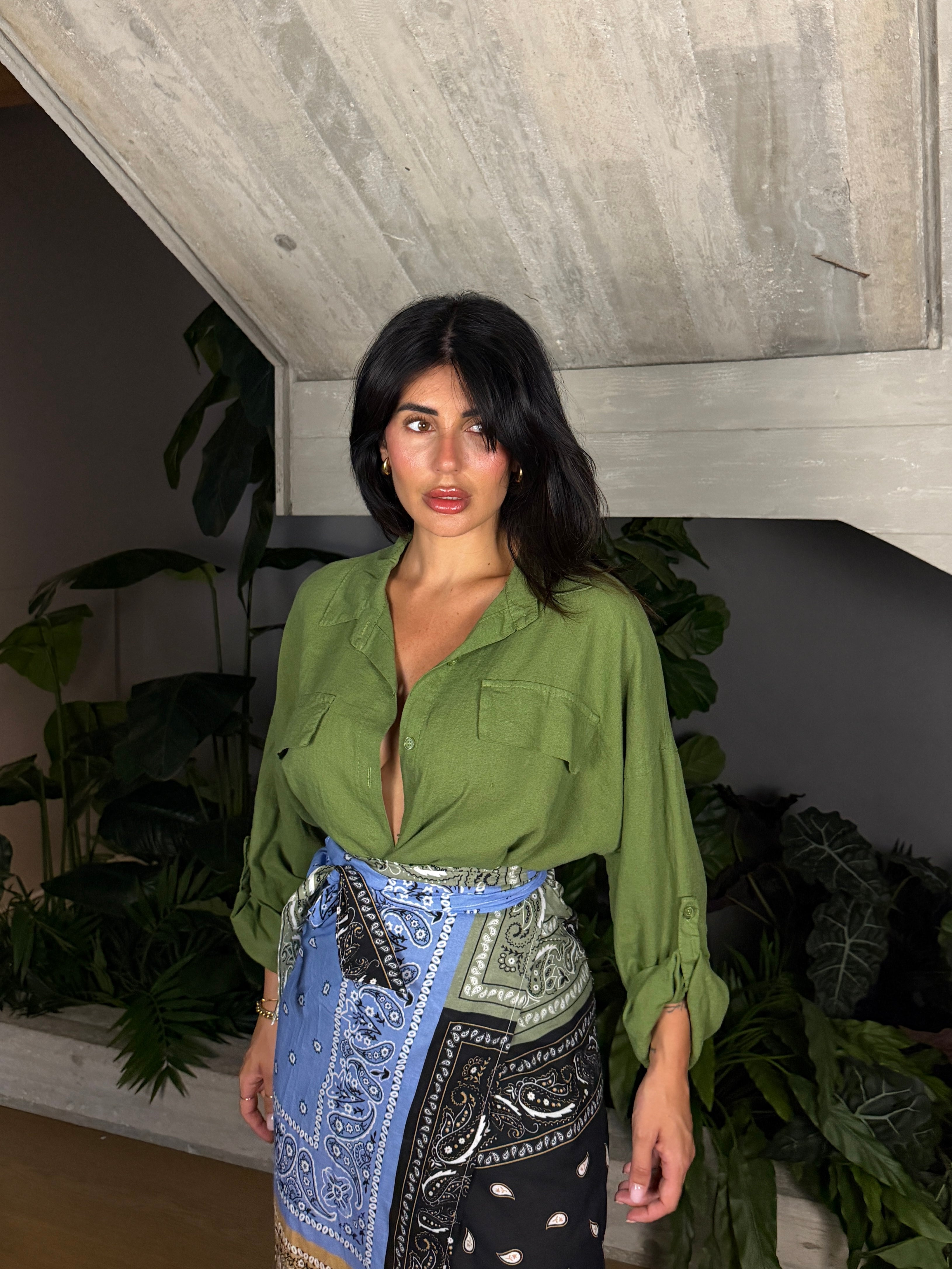 CAMICIA IN LINO SOLEA