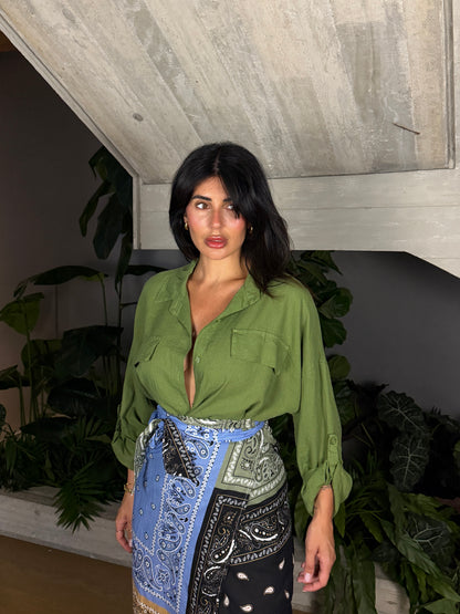 CAMICIA IN LINO SOLEA