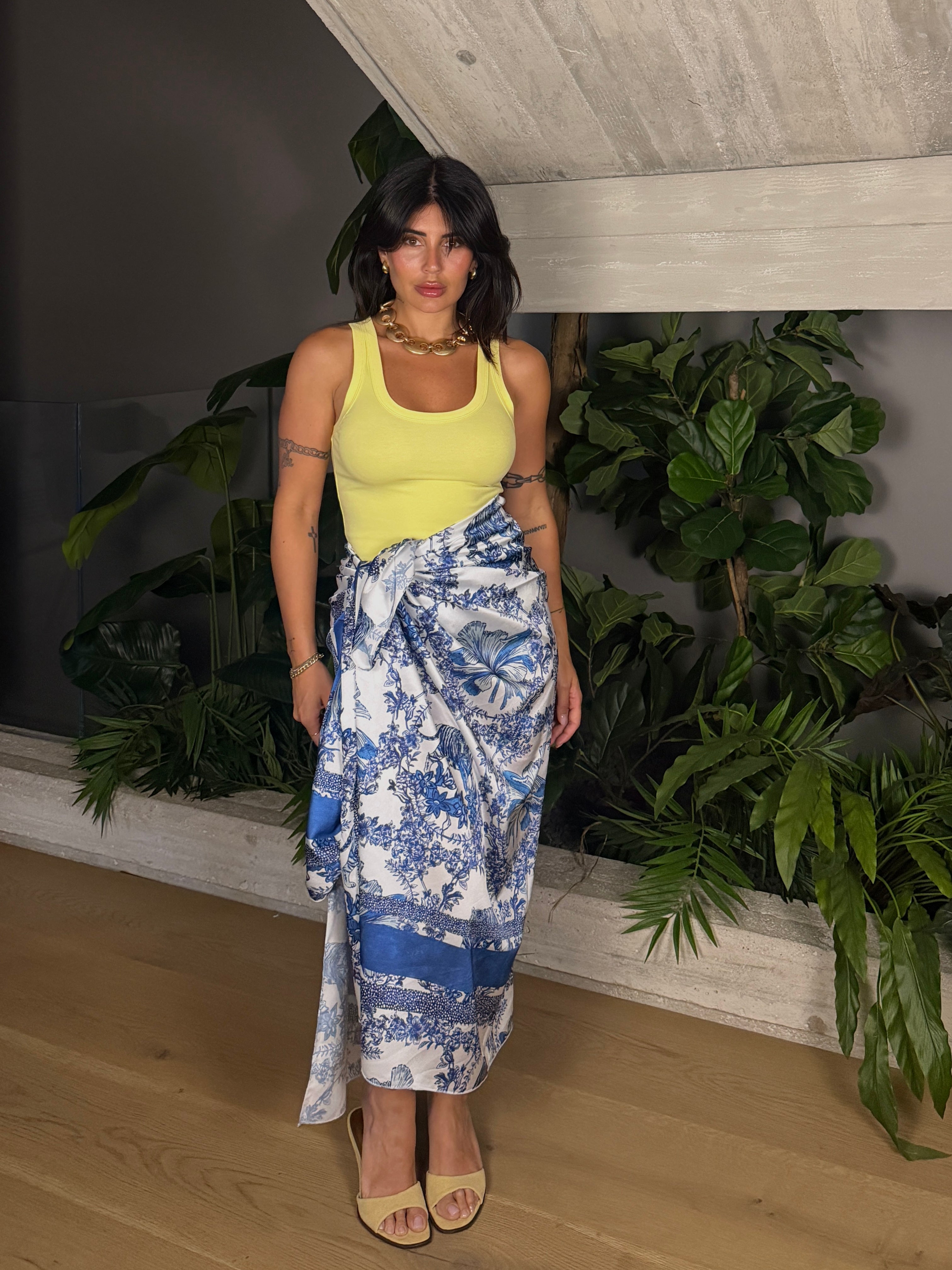PAREO JUNGLE BLU