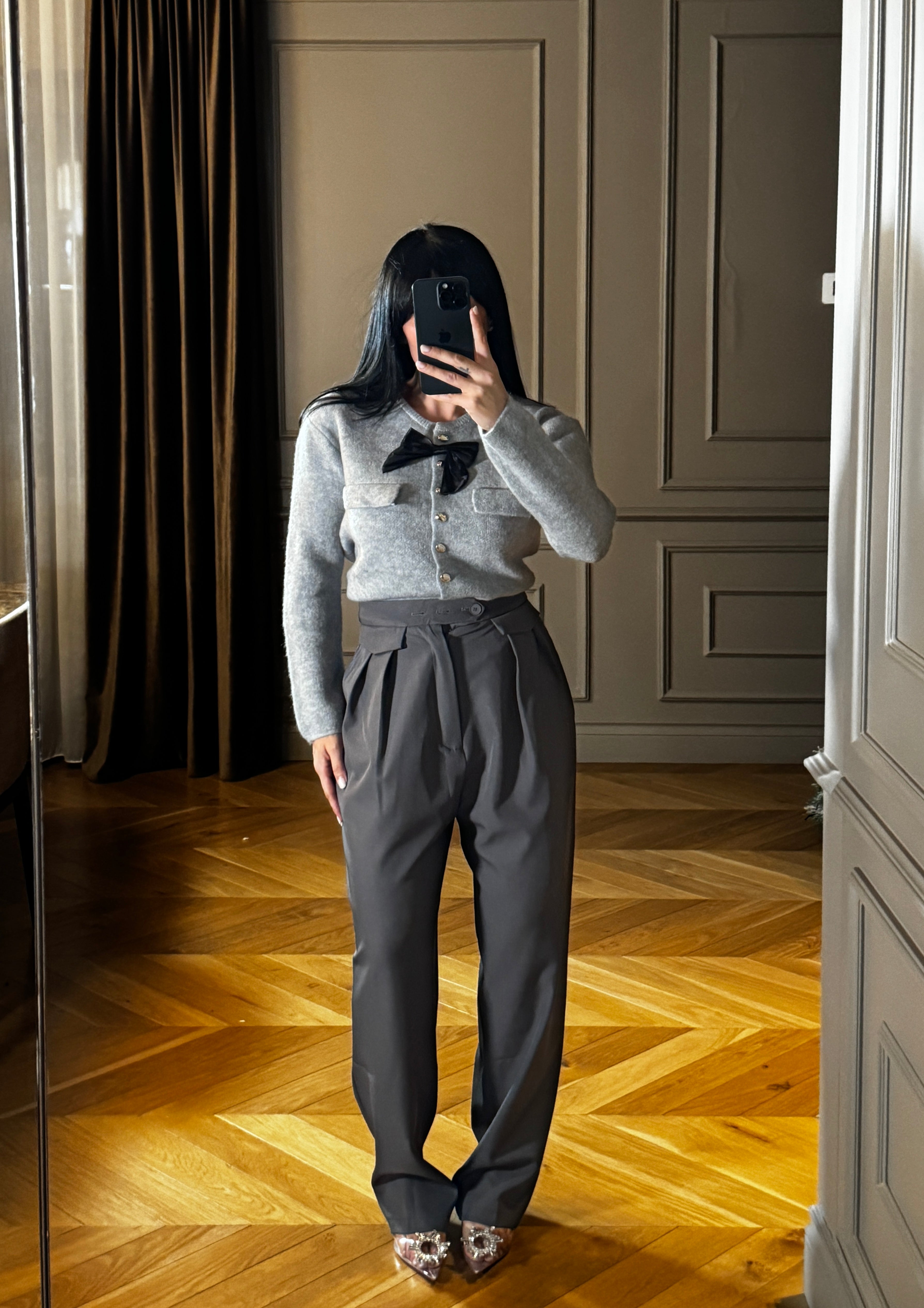 Pantalone gamba dritta Aza