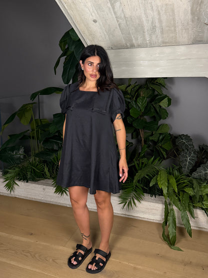 MINI DRESS MARINE BLACK