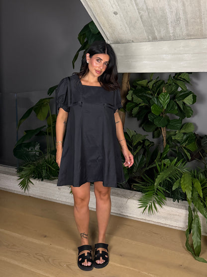 MINI DRESS MARINE BLACK