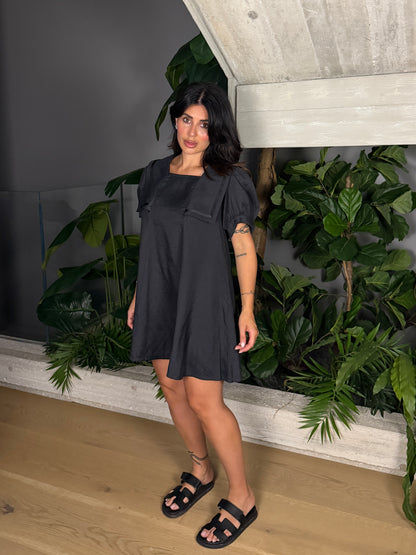 MINI DRESS MARINE BLACK