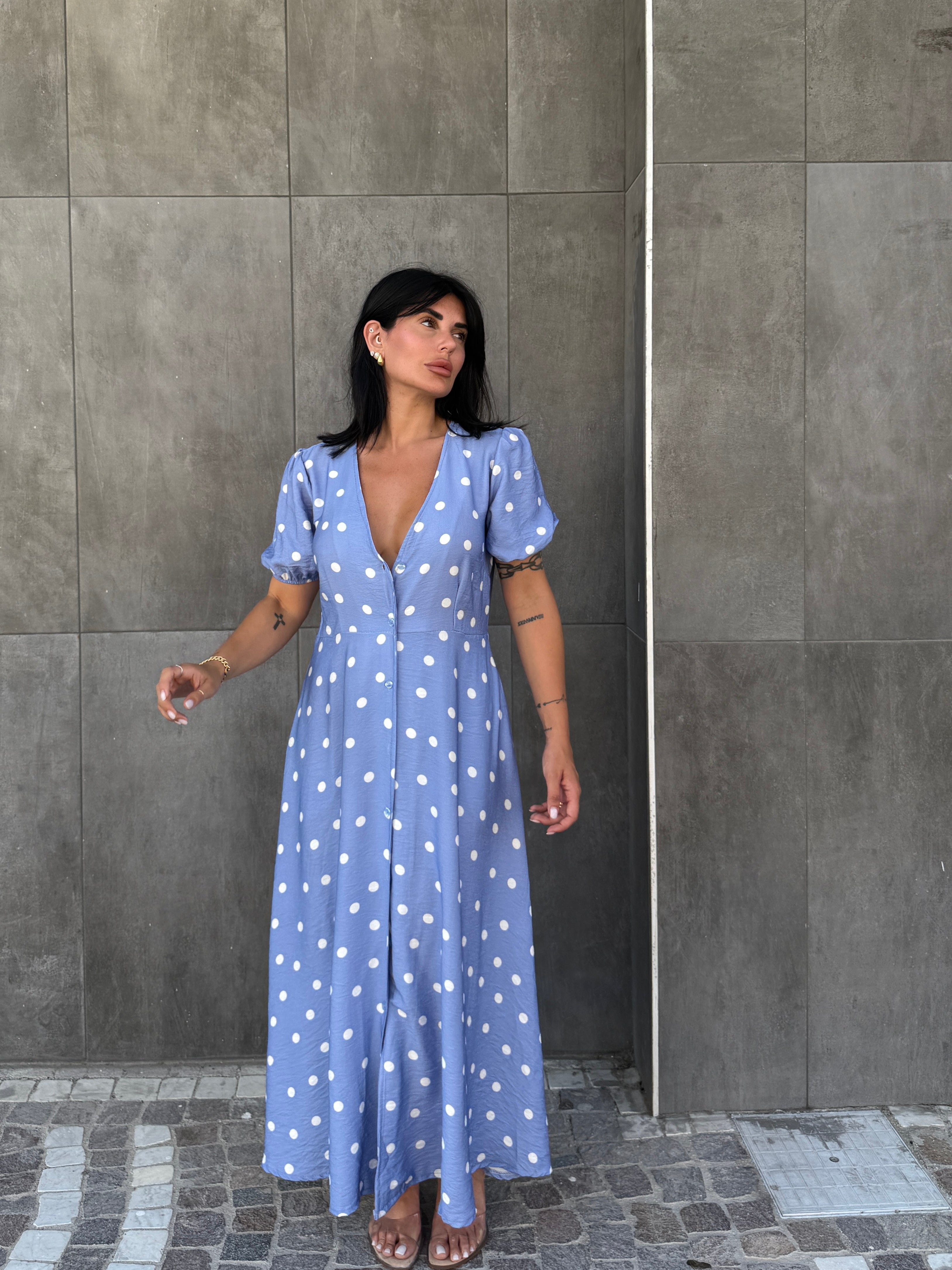 Midi-Dress pois 2.0
