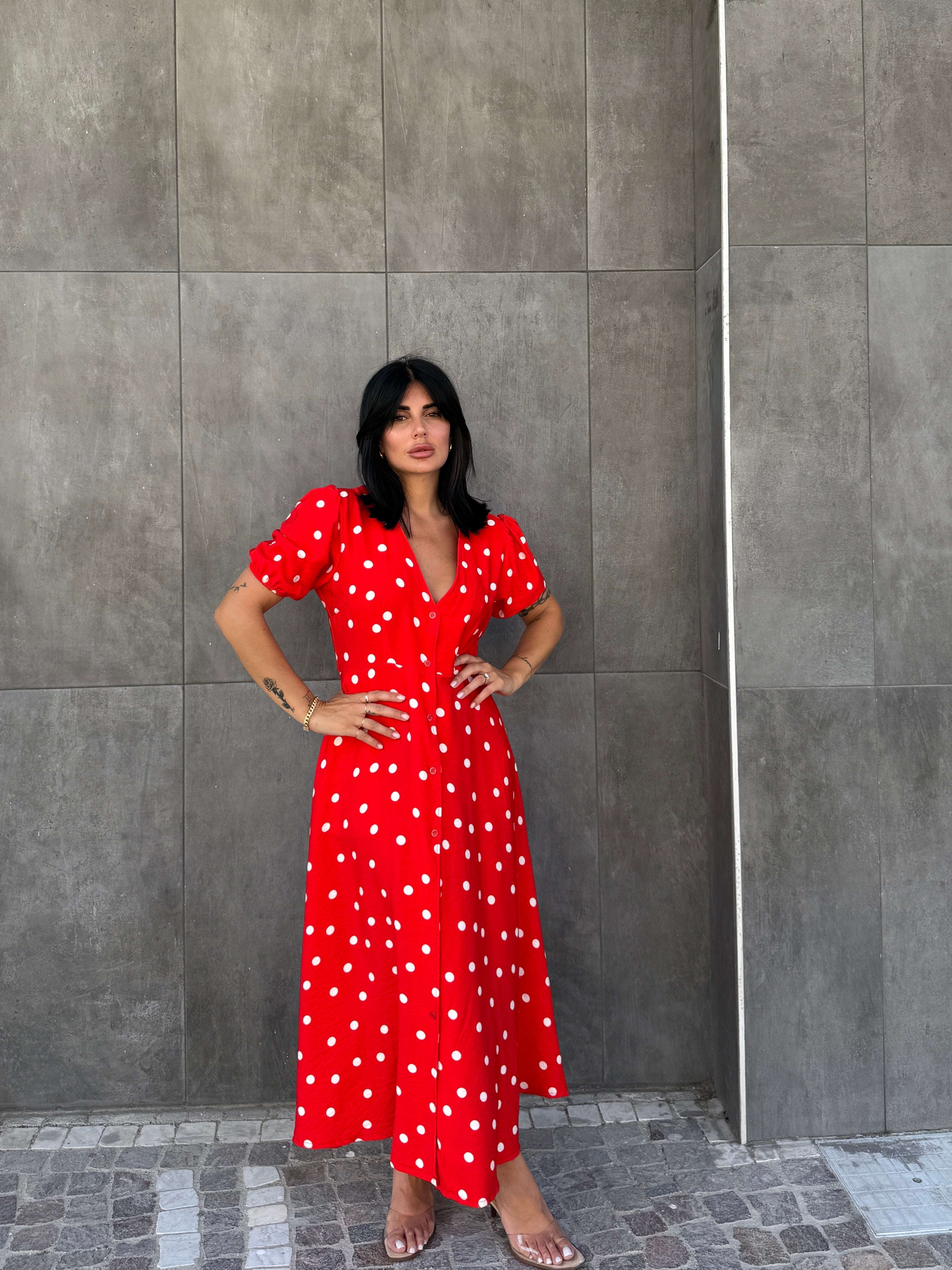 Midi-Dress pois 2.0