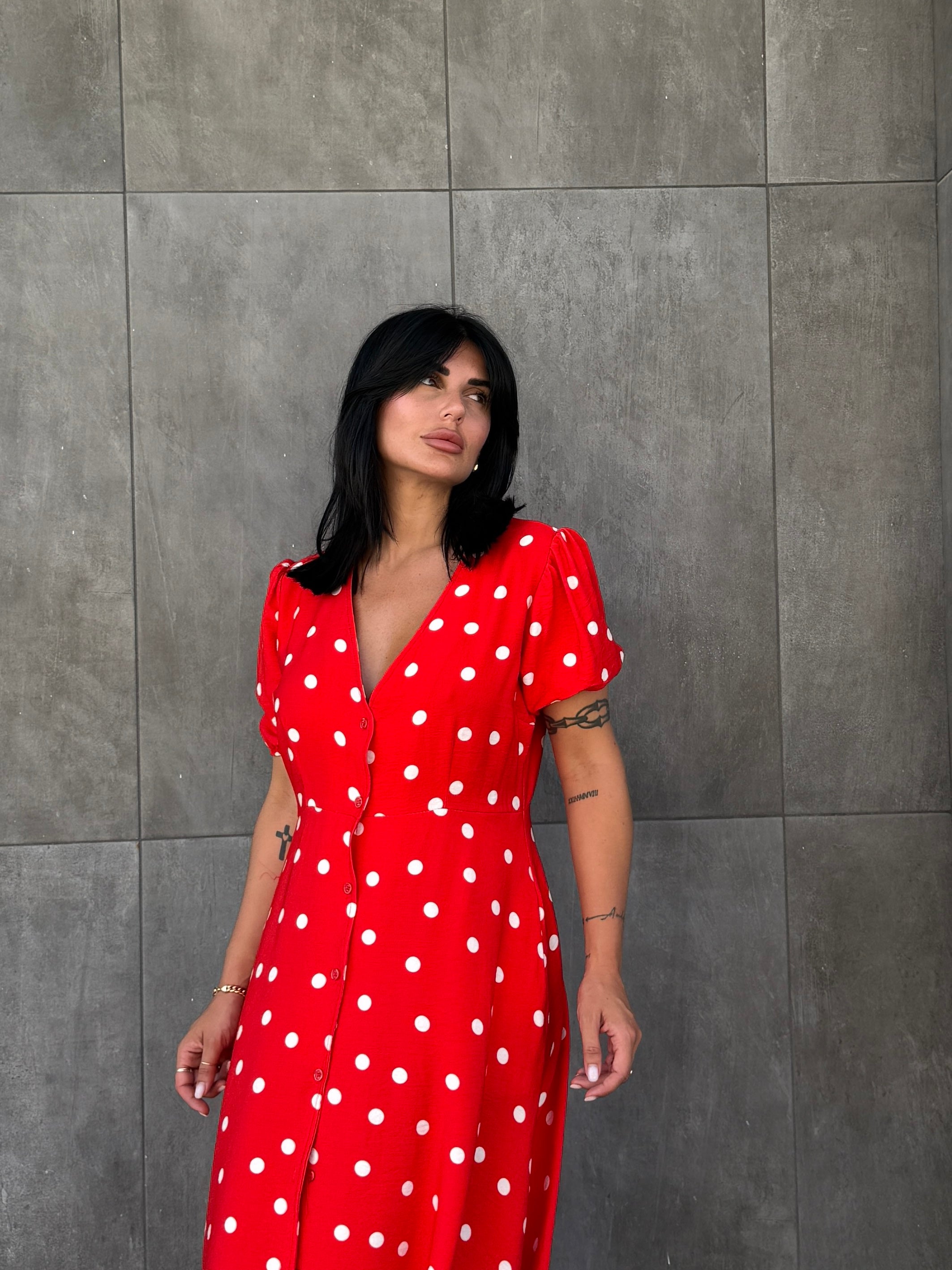 Midi-Dress pois 2.0