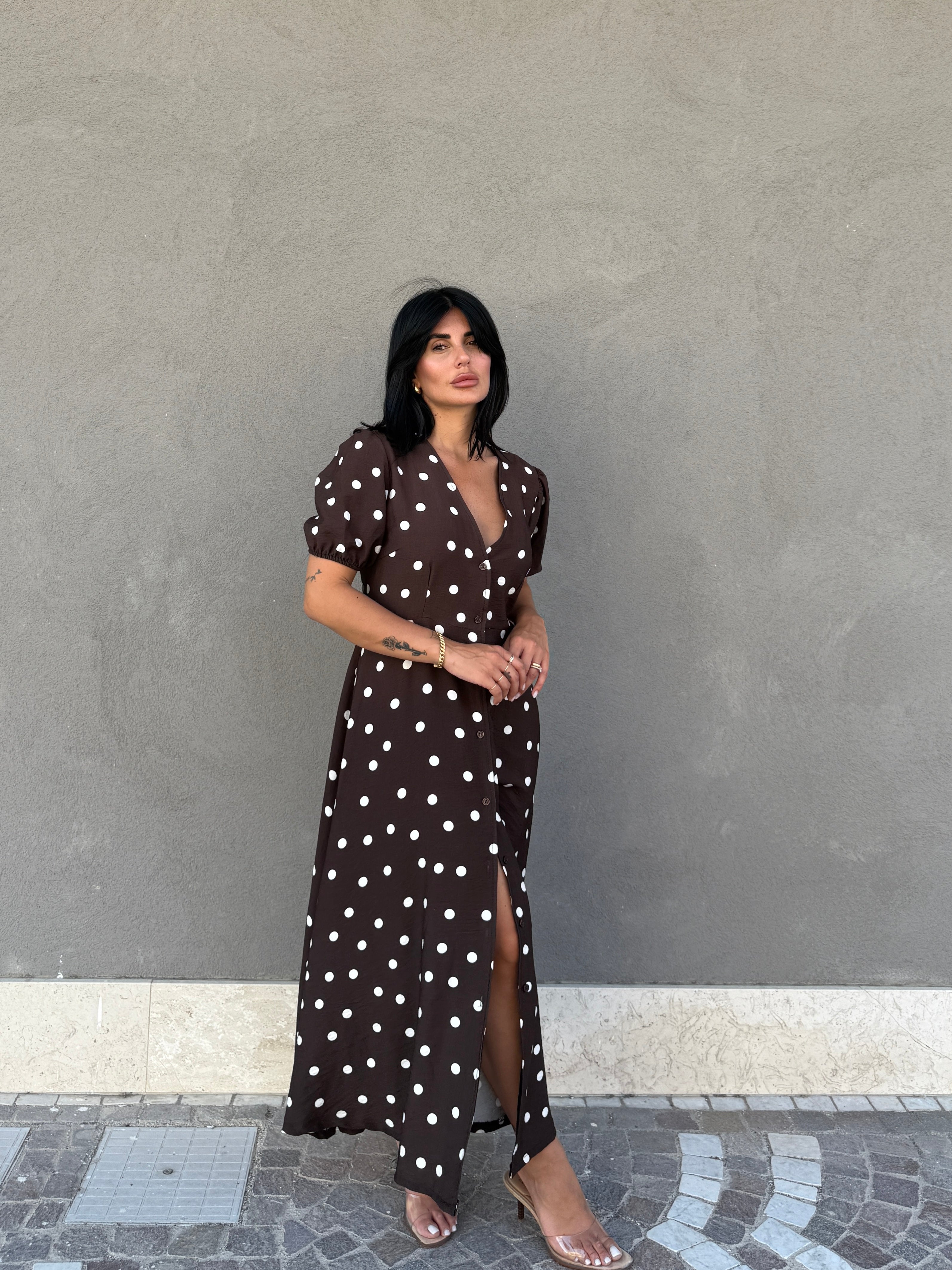 Midi-Dress pois 2.0