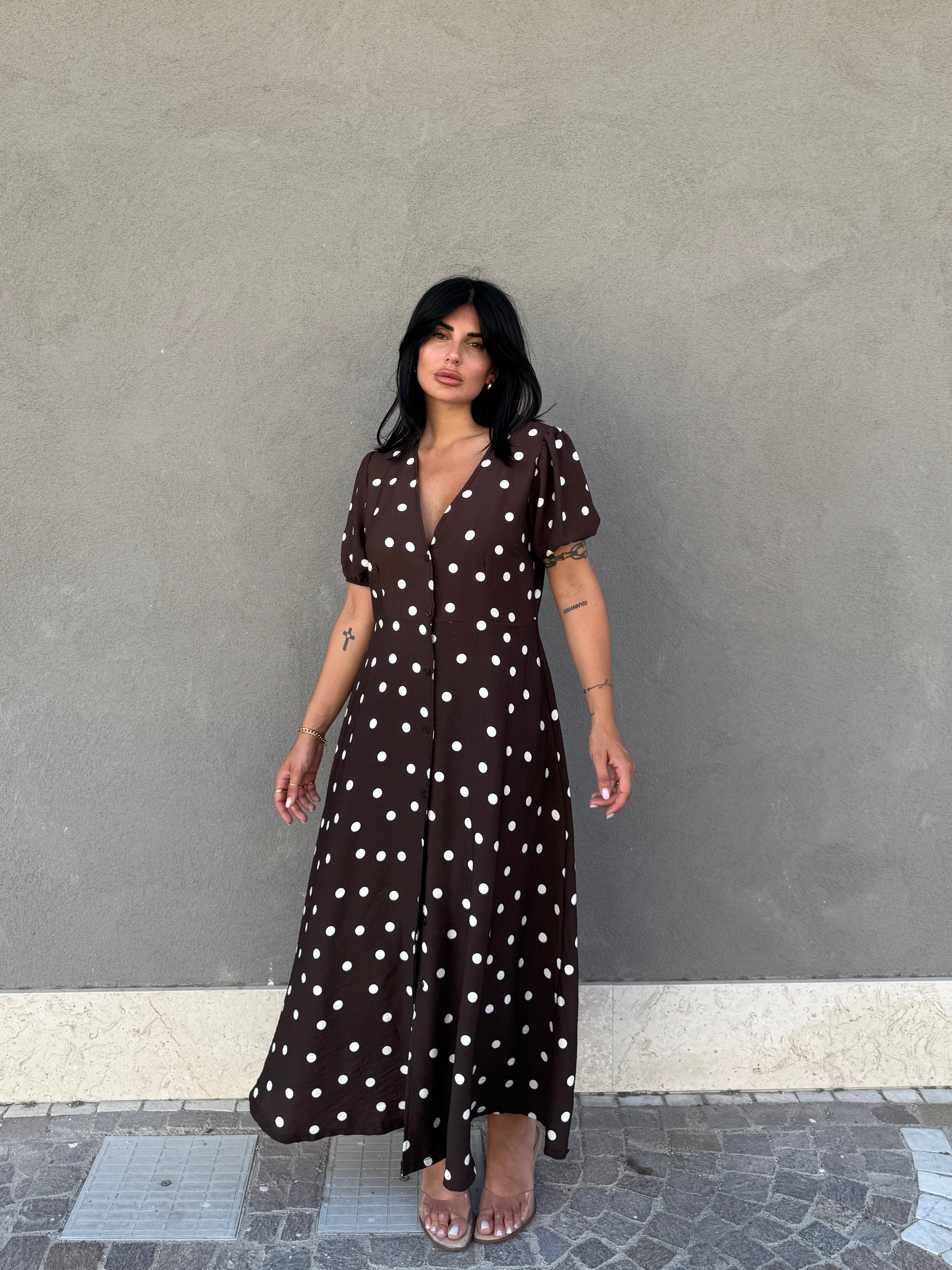 Midi-Dress pois 2.0