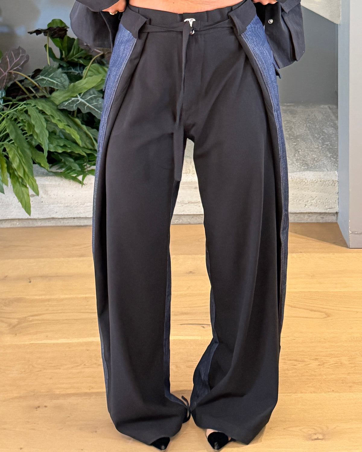 PANTALONE DOUBLE DENIM