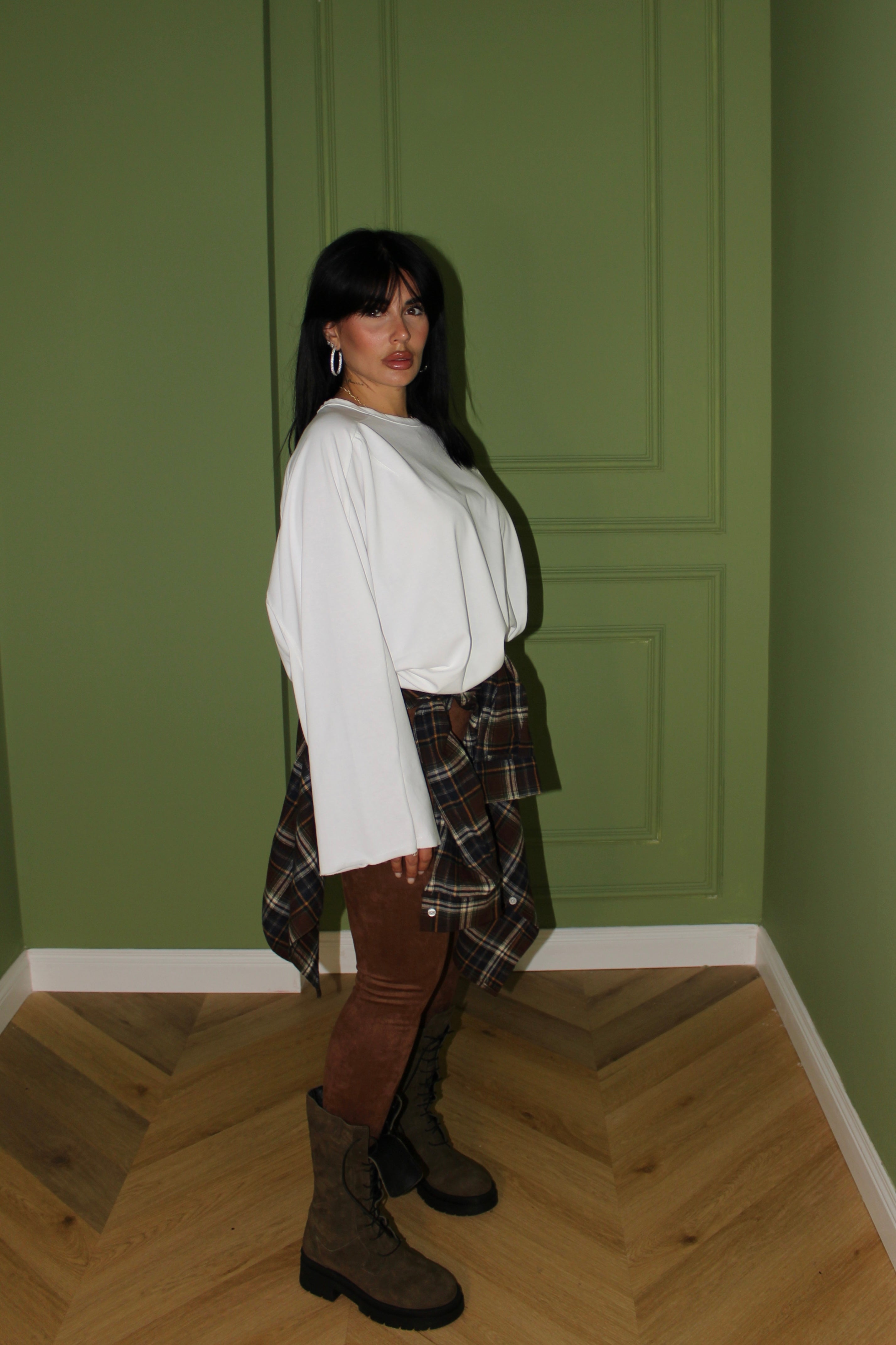 LEGGINGS IN SUEDE
