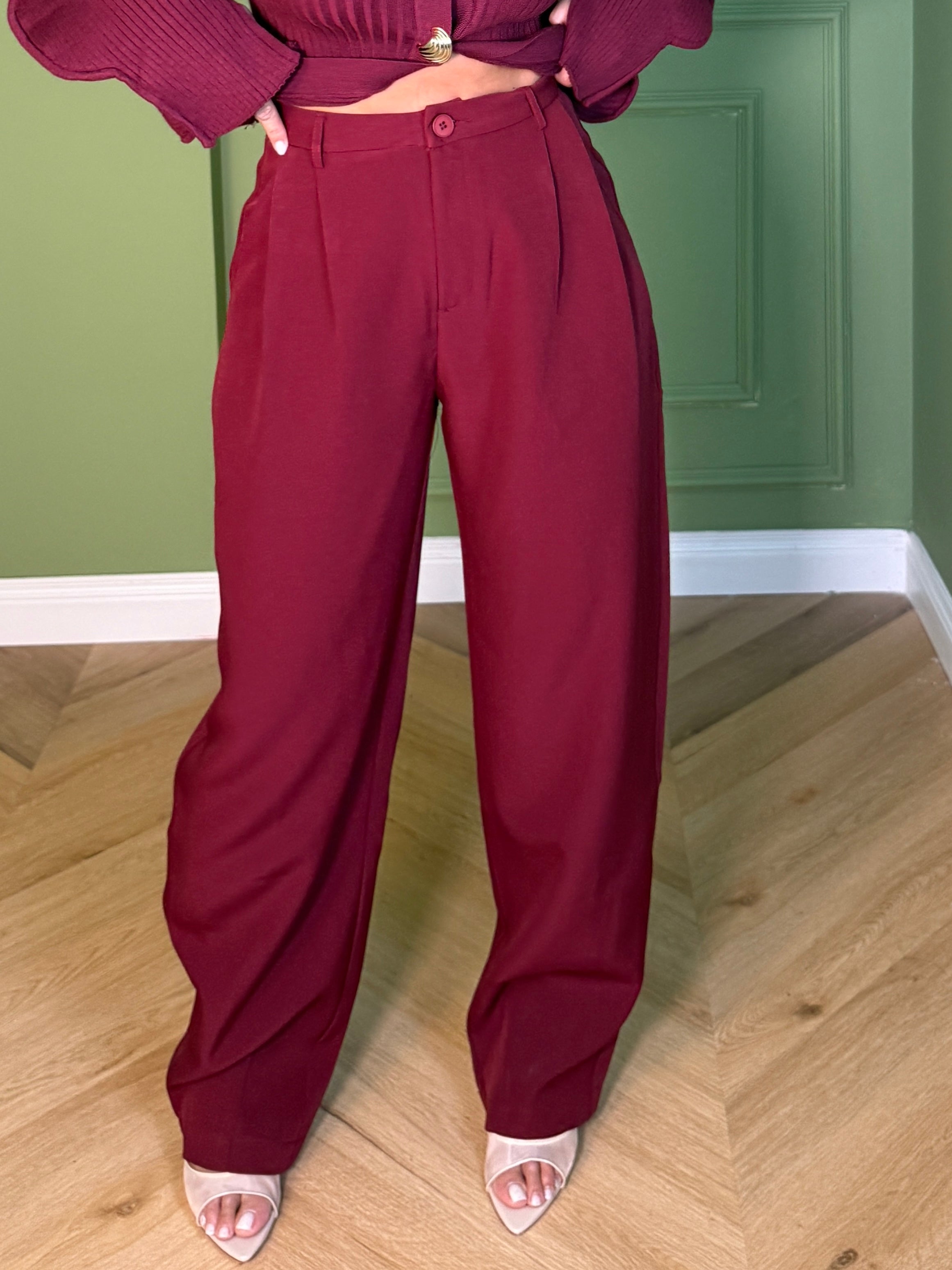 PANTALONE  LIFE BORDEAUX