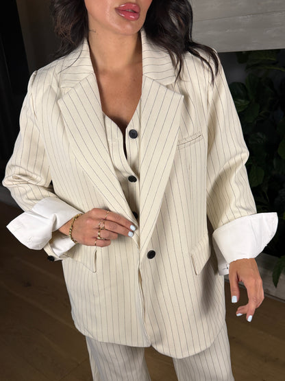 BLAZER GESSATA RISVOLTO