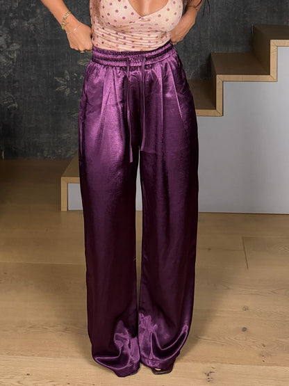 PANTALONE SATIN MONICA