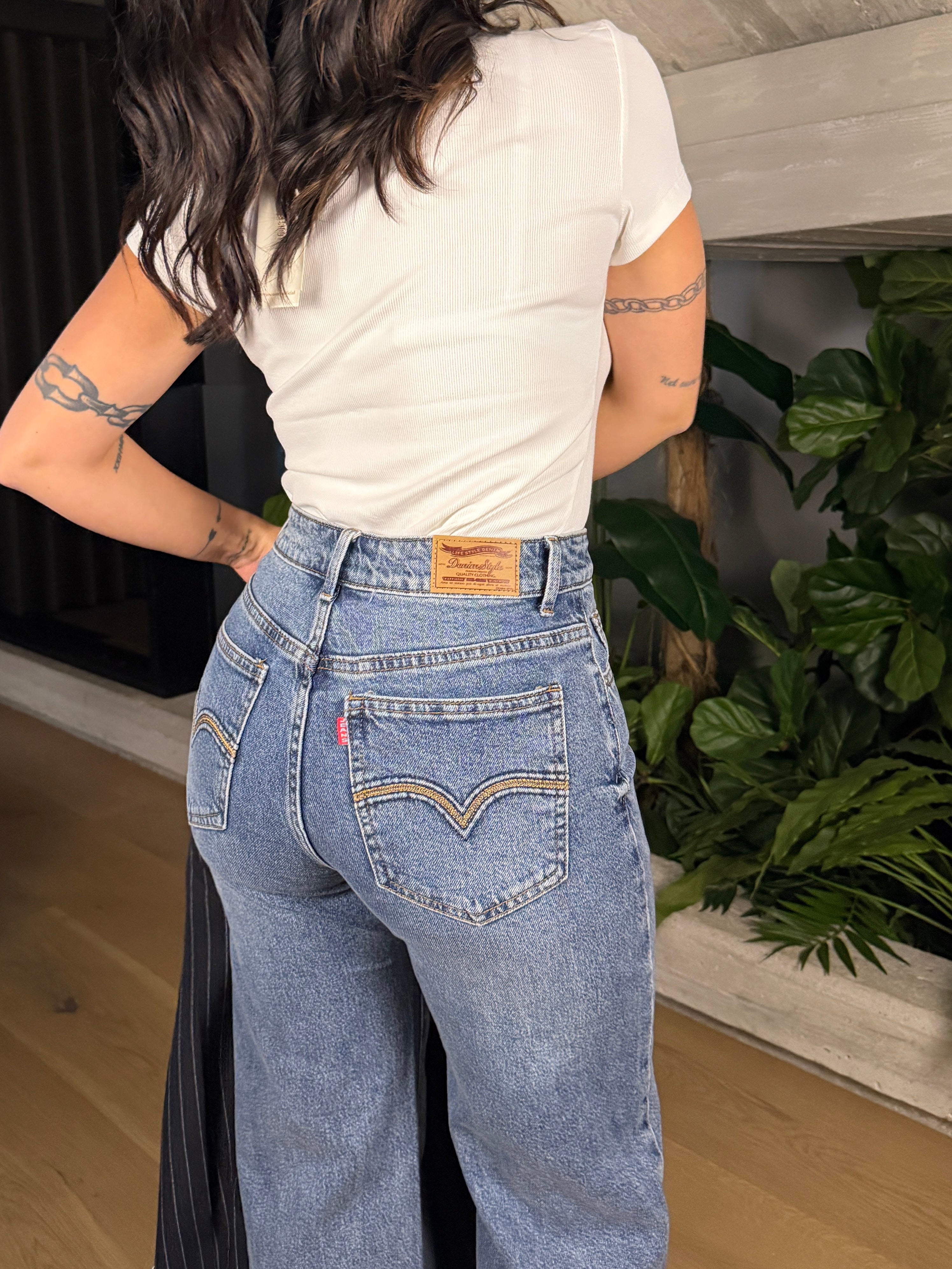 JEANS GAMBA DRITTA LIVIA