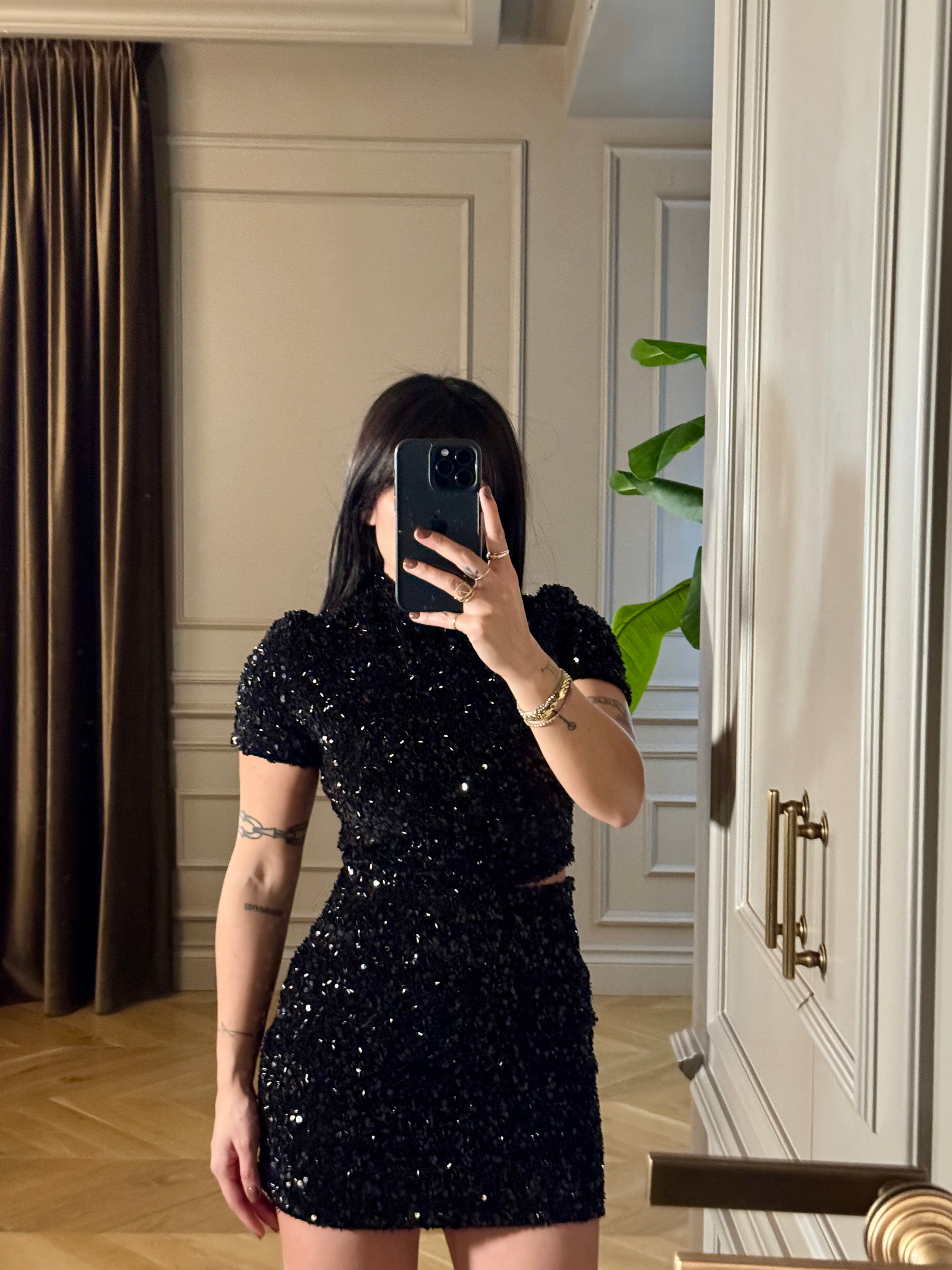Maglia paillettes Veronique