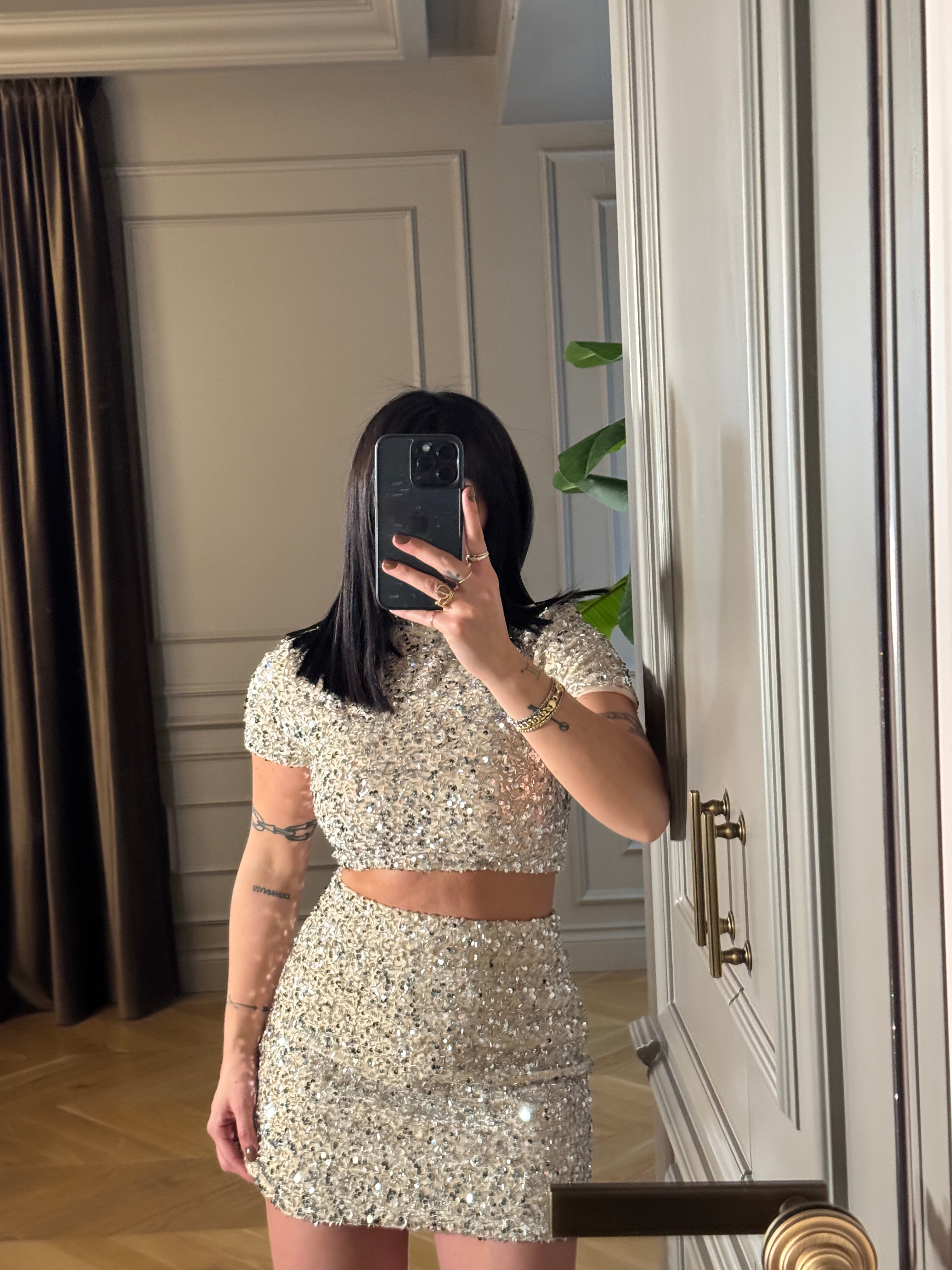Maglia paillettes Veronique