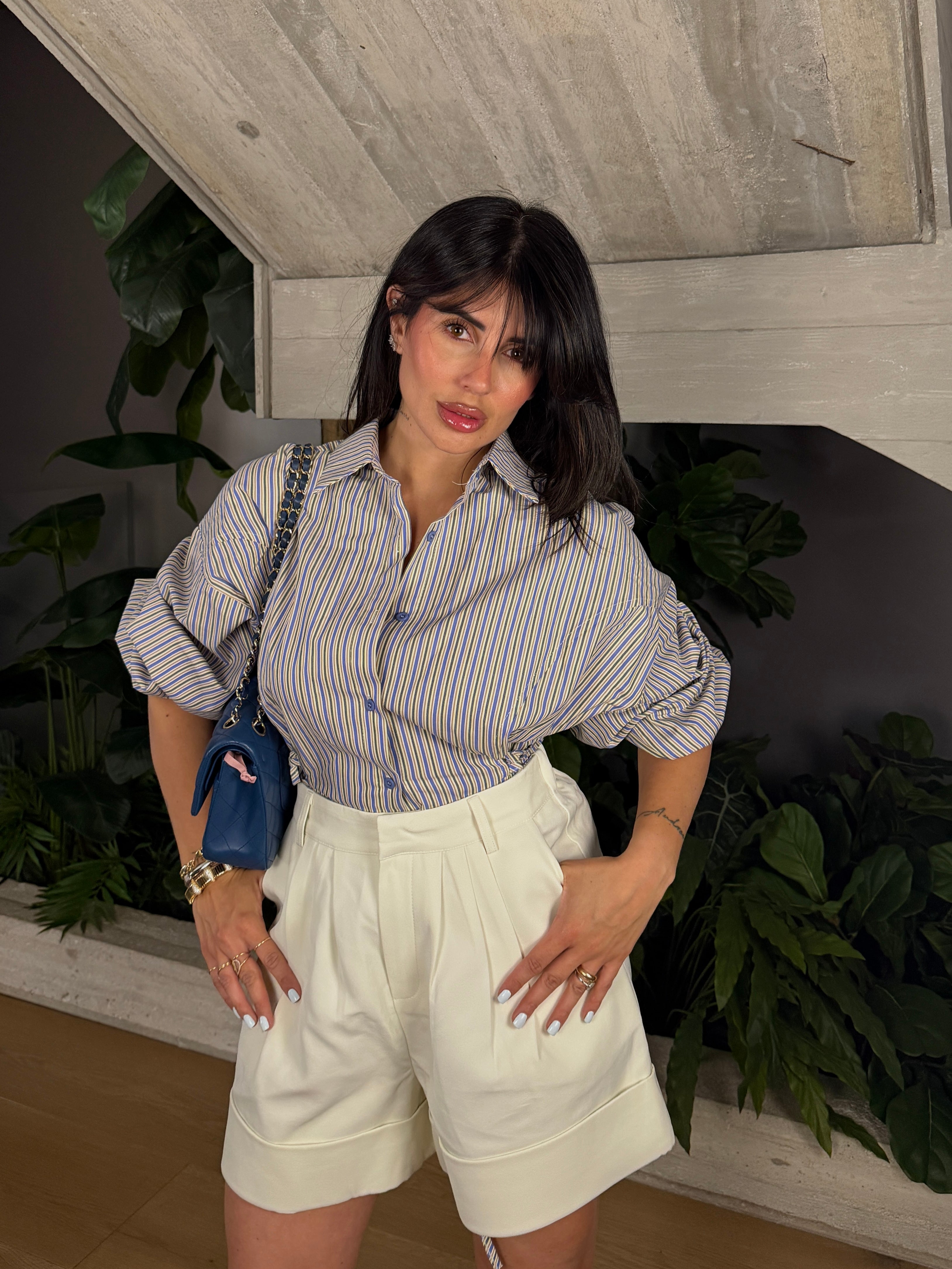CAMICIA RIGHE AMALFI