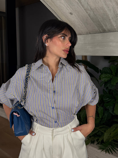 CAMICIA RIGHE AMALFI
