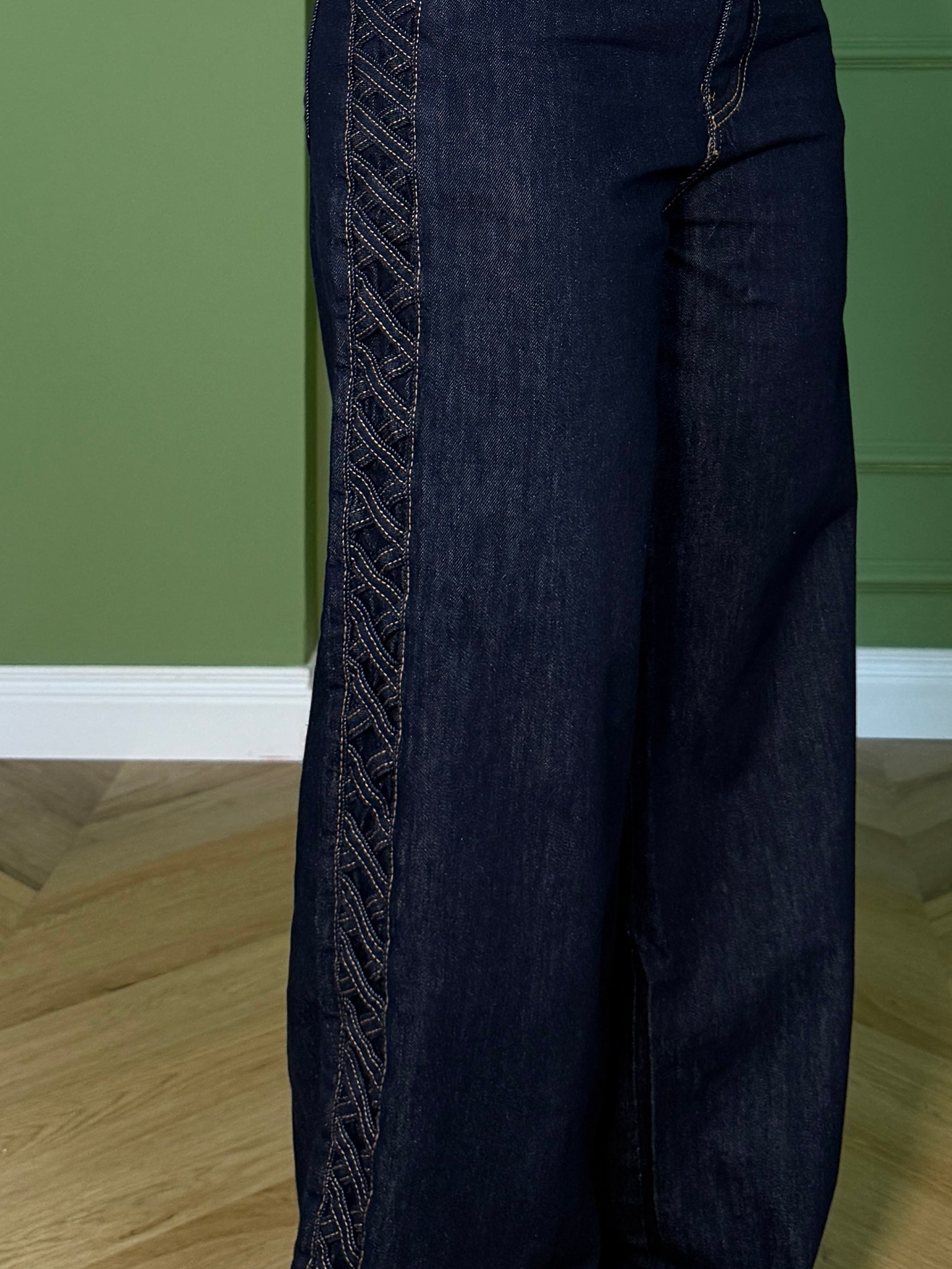 JEANS STRINGATO DENIM