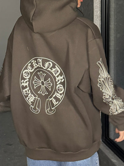 FELPA BROWN CHROME