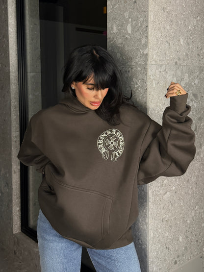 FELPA BROWN CHROME