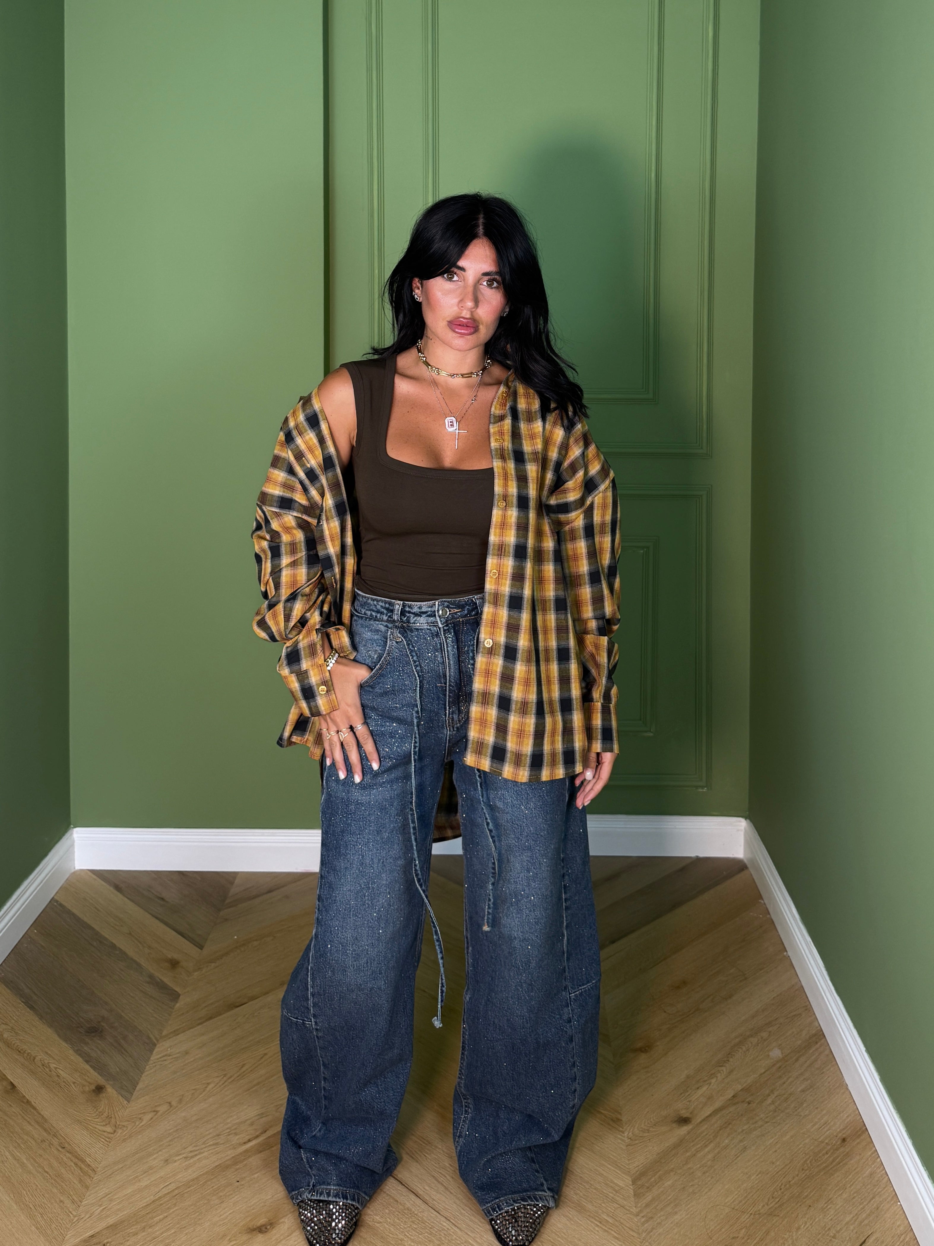 JEANS SHINE CON LACCIO