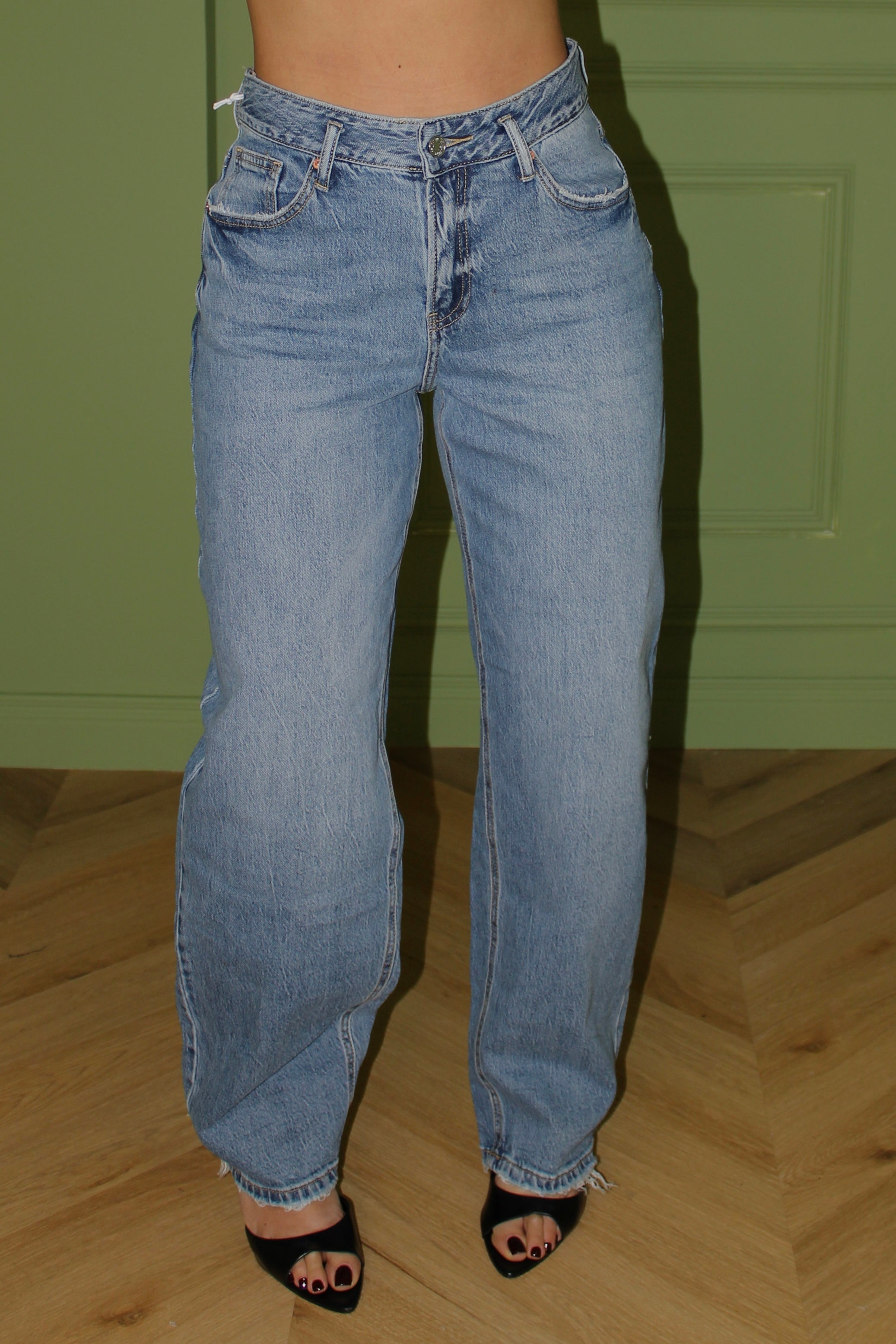 JEANS DENIM MOM