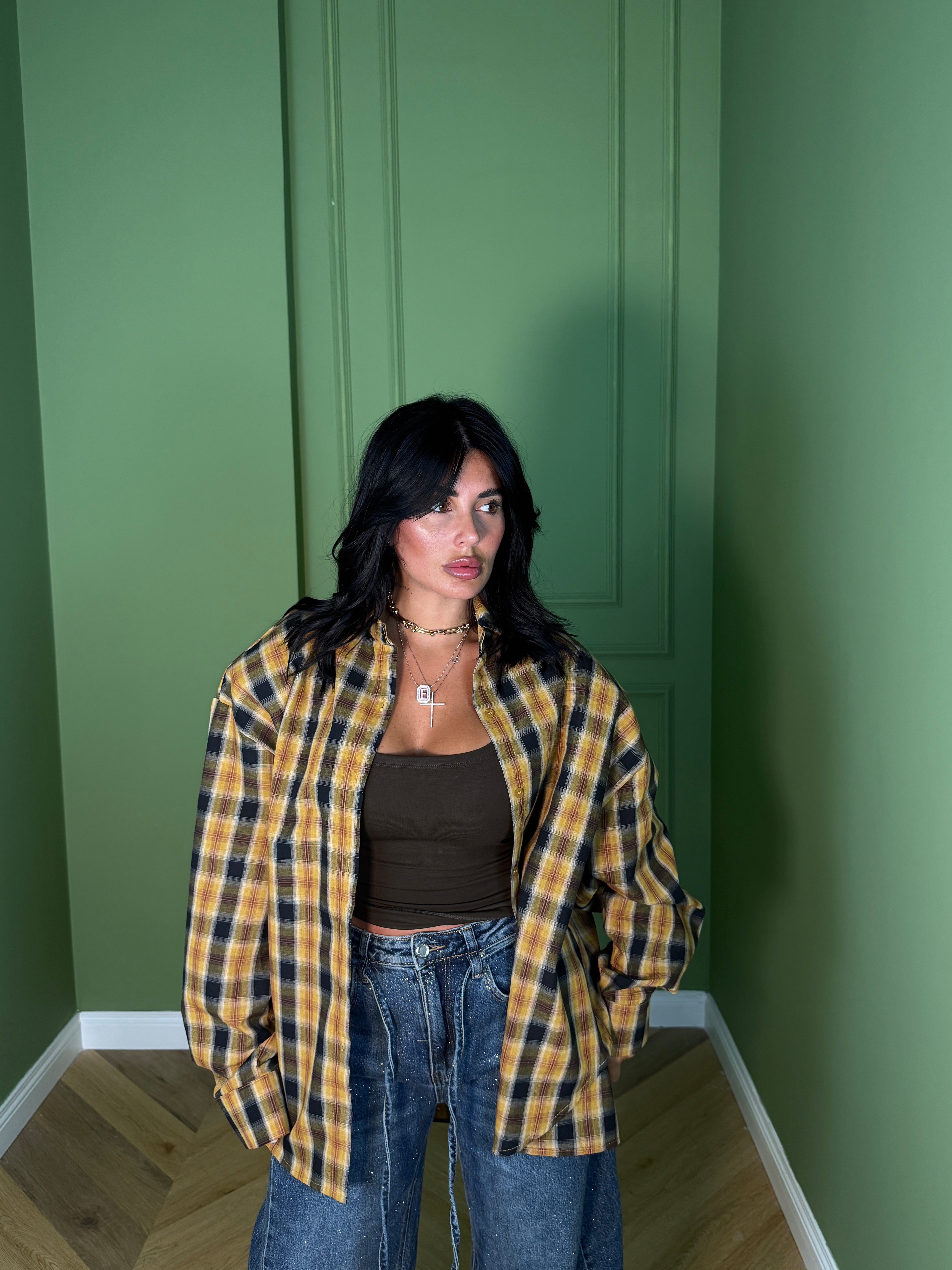 CAMICIA LONDON YELLOW