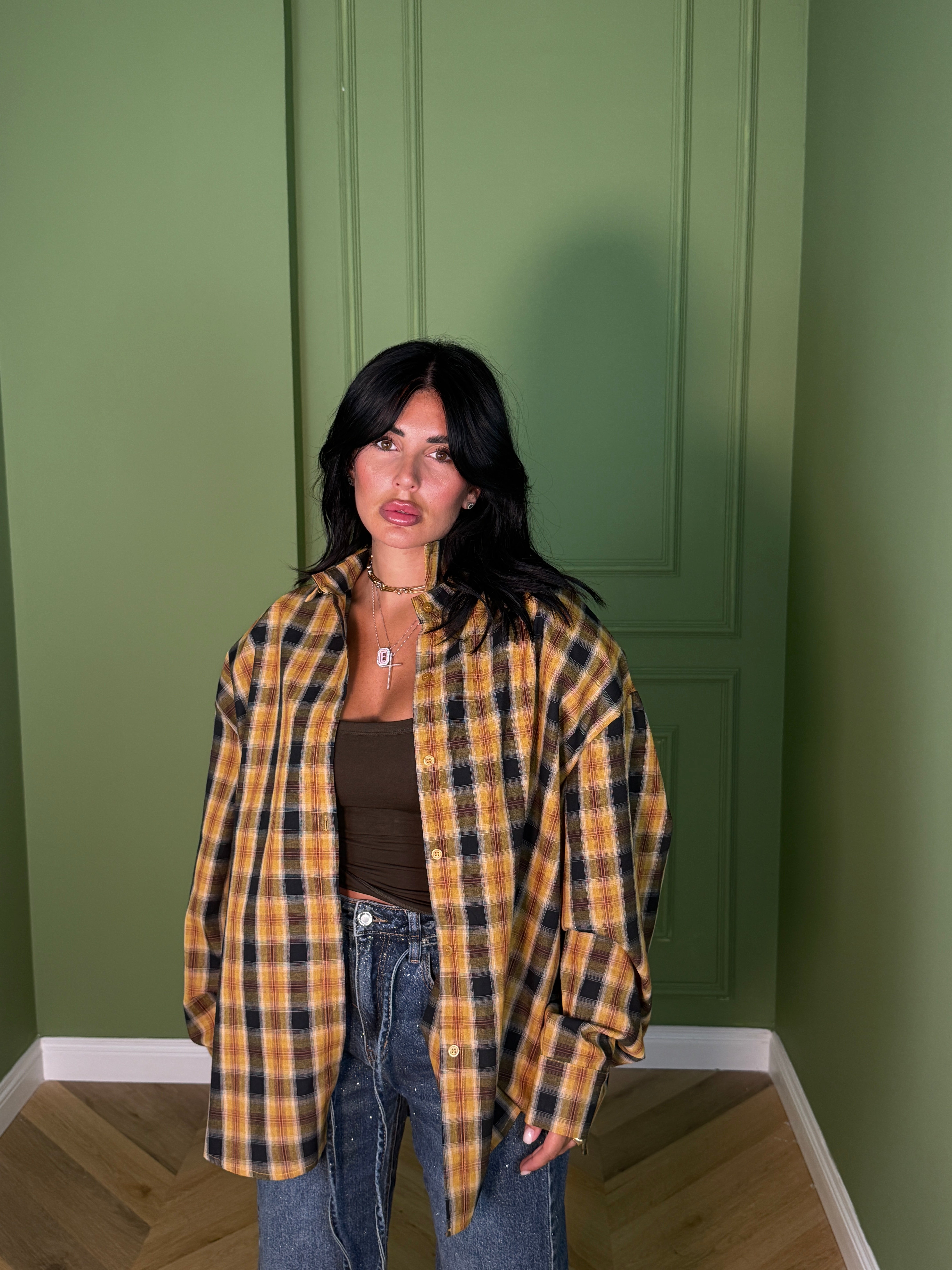 CAMICIA LONDON YELLOW