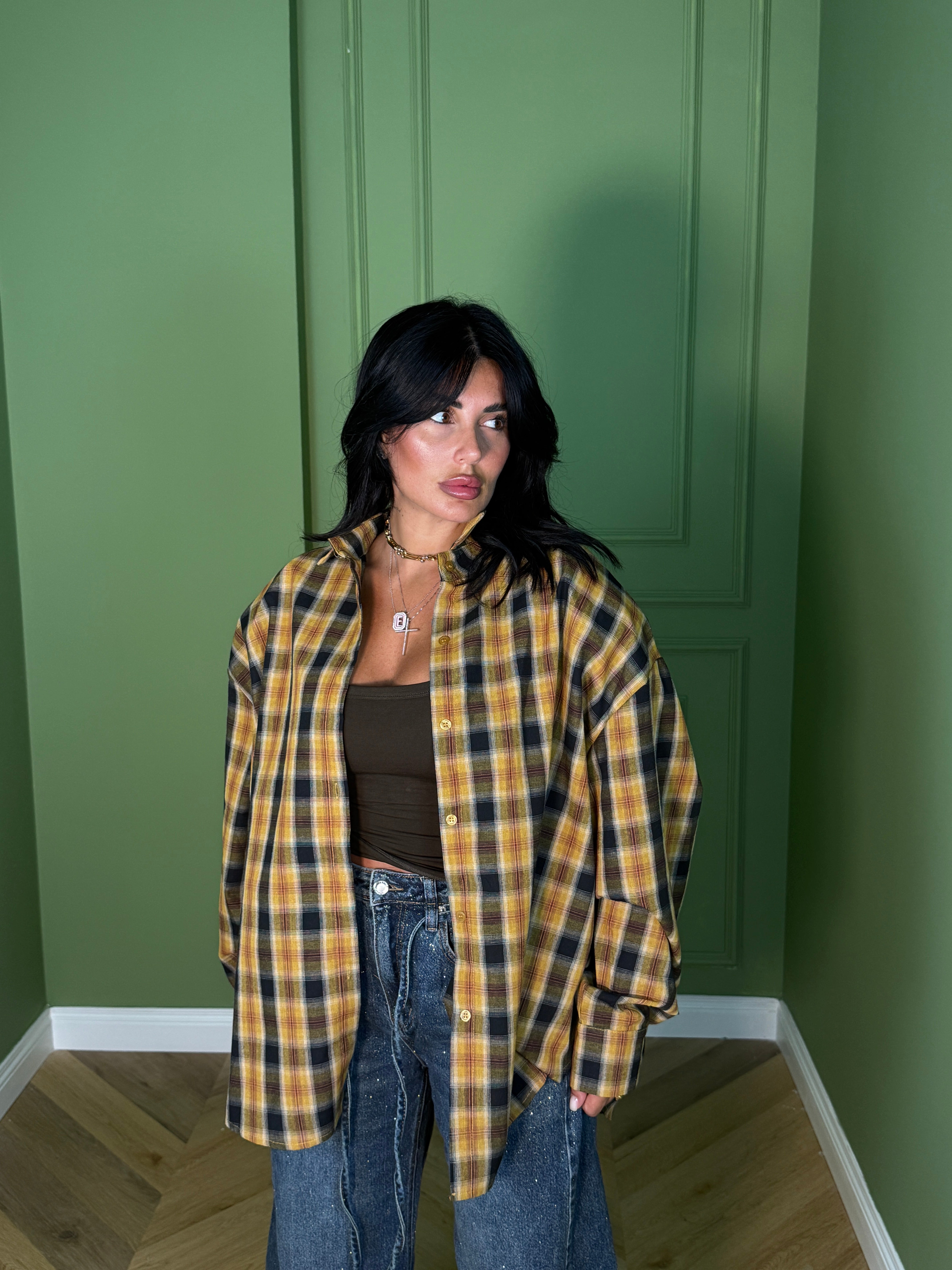 CAMICIA LONDON YELLOW