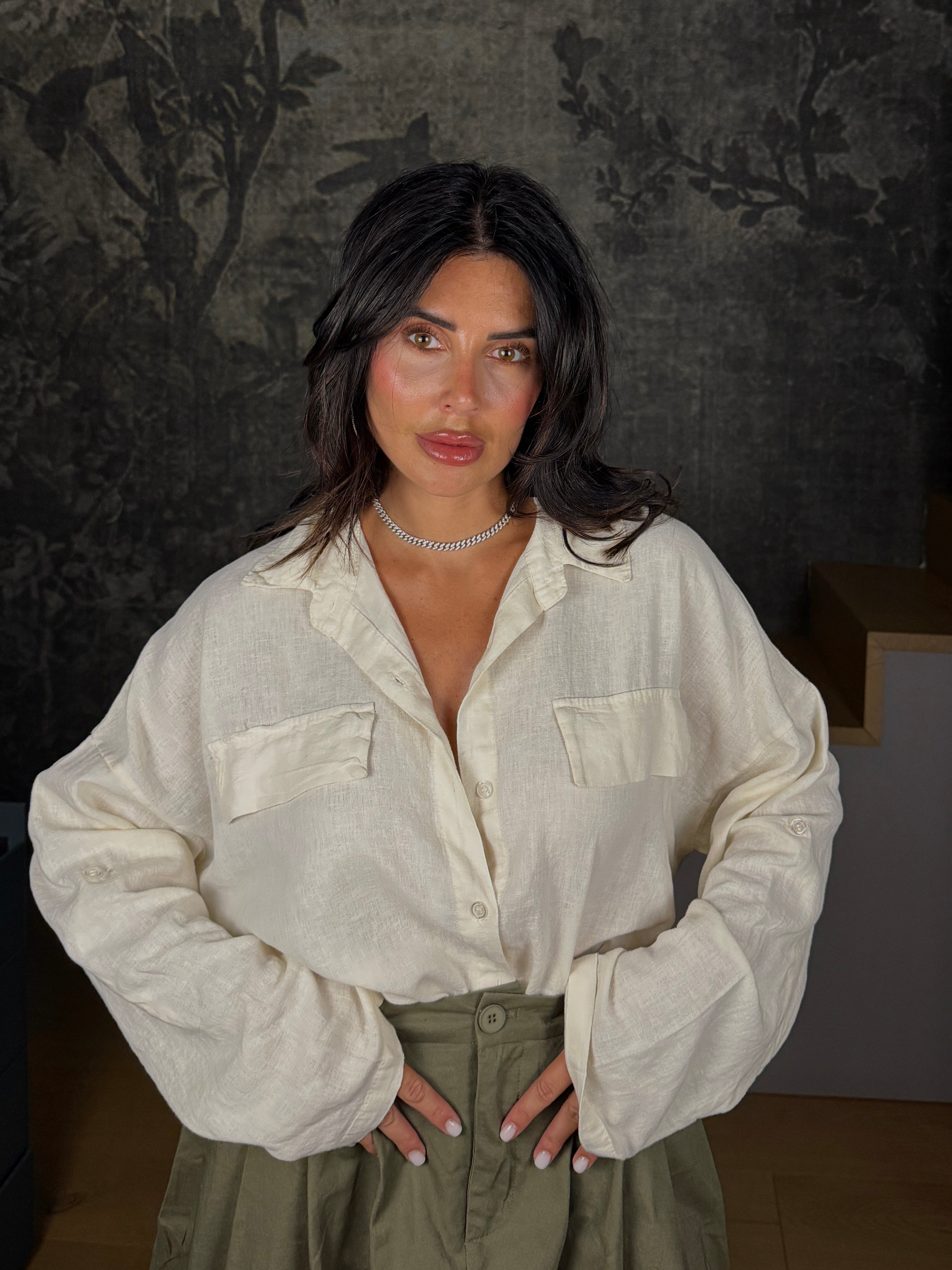CAMICIA LINO SUPER