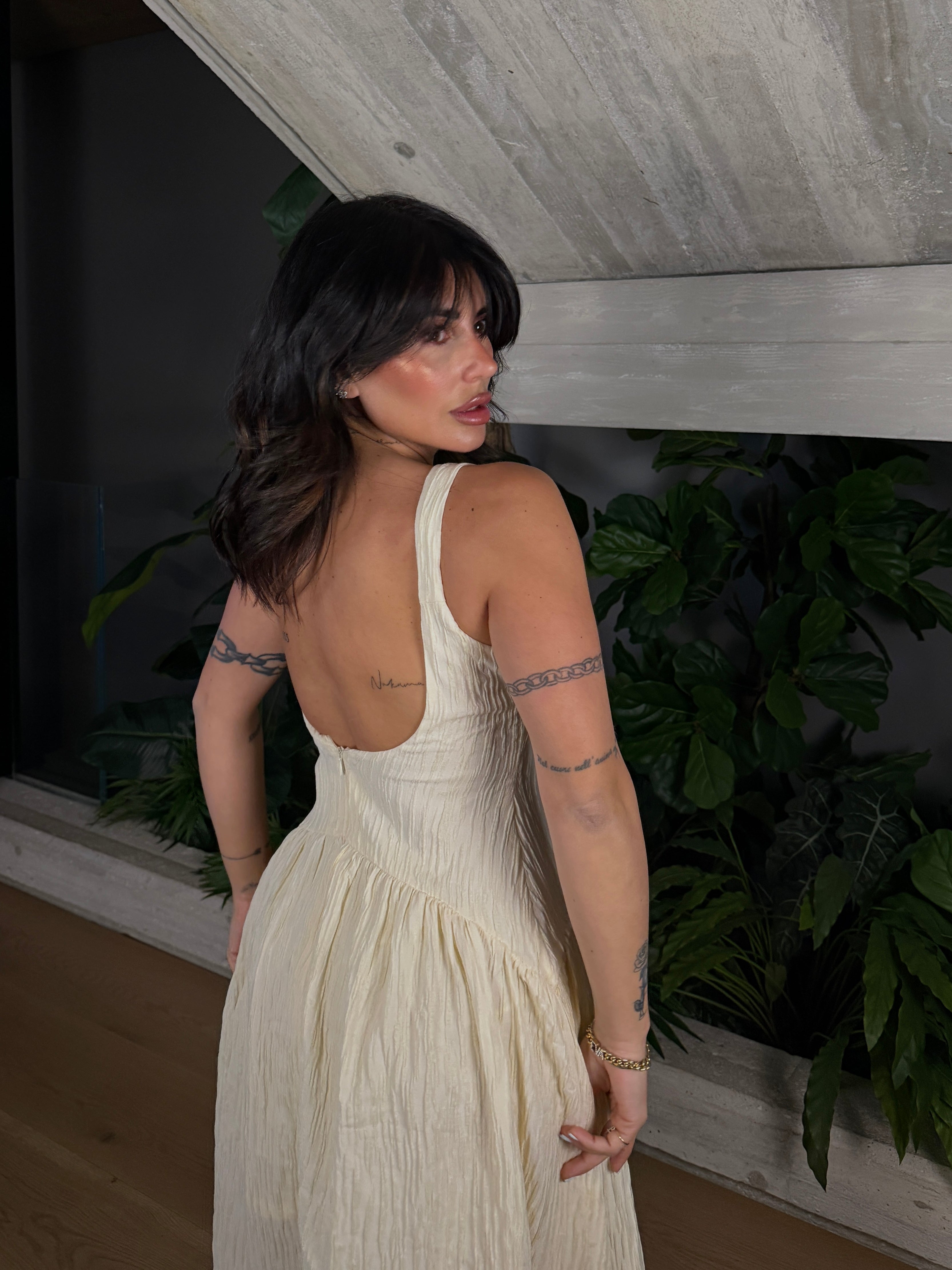 MINI DRESS HAVANA